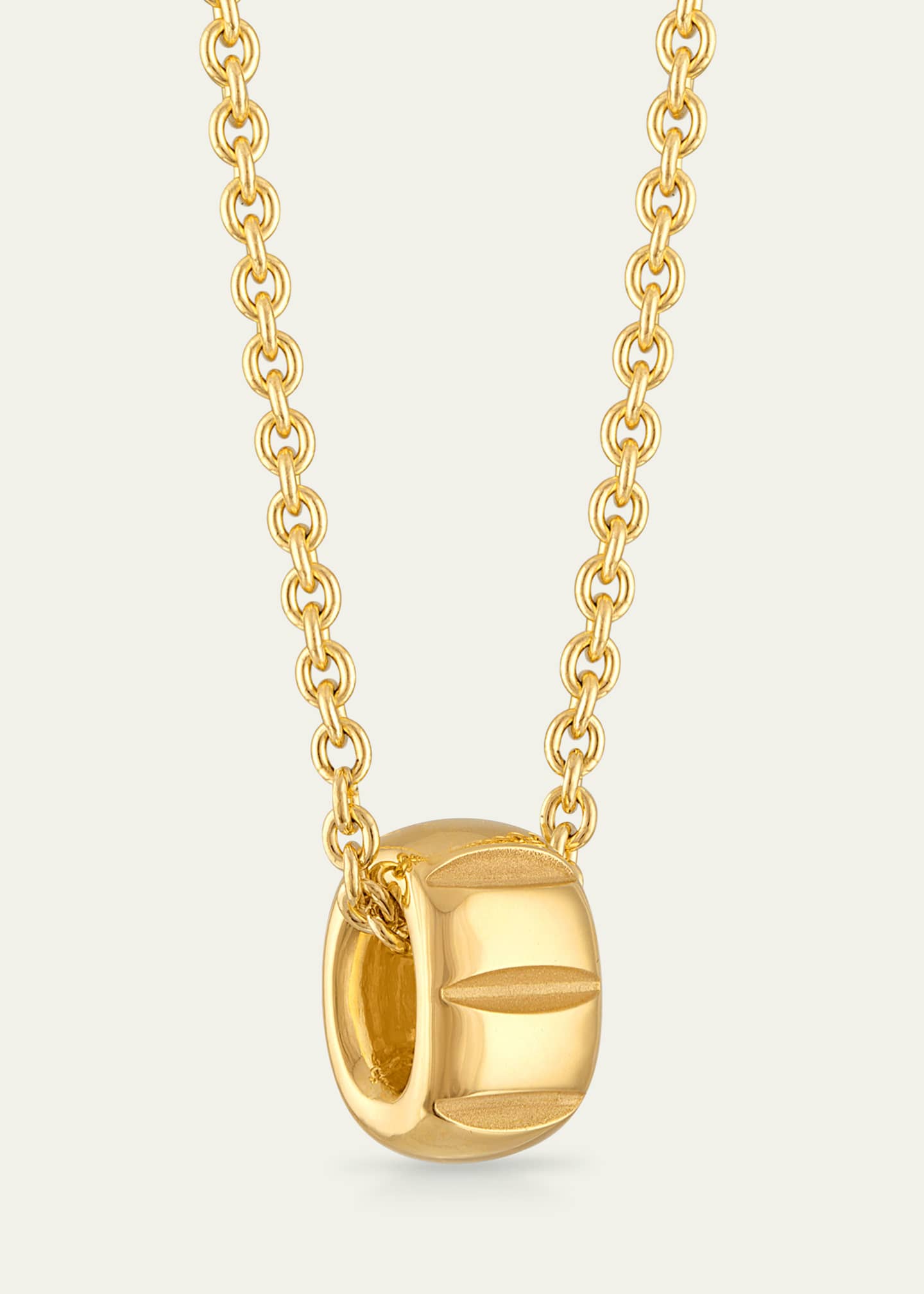 Pamela Zamore 18K Yellow Gold Veda Ring Necklace Image 4 of 4