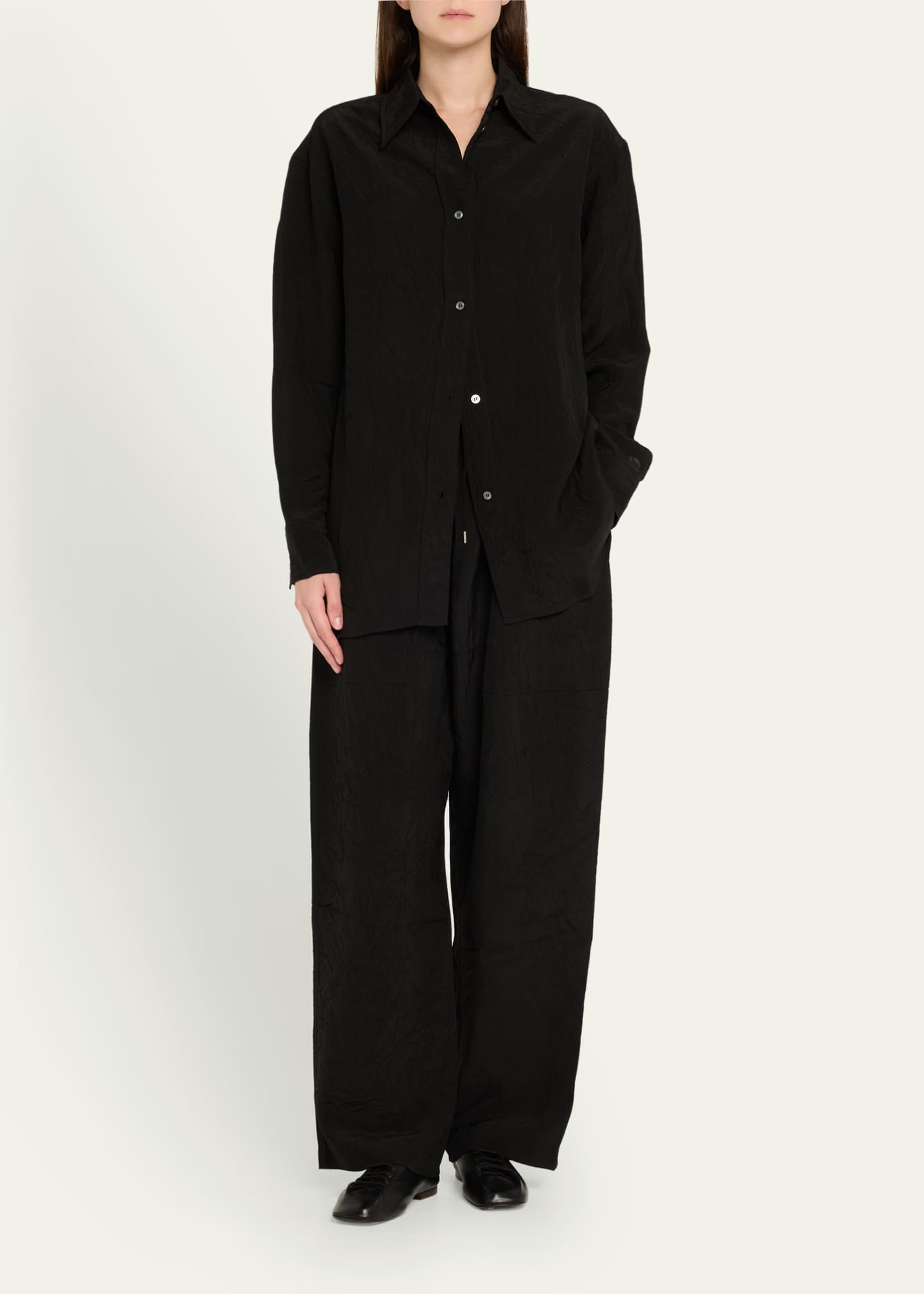 Drawstring Pants - Thumbnail 2