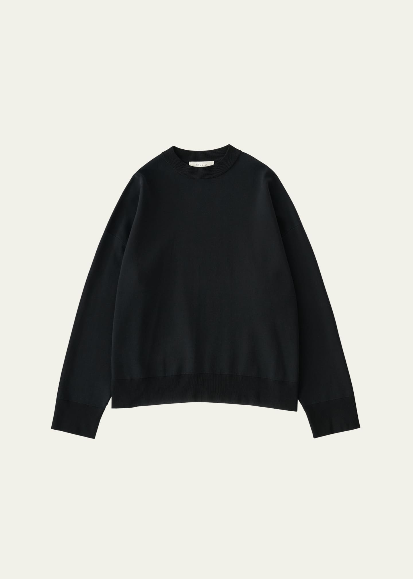 Studio Nicholson Idro Oversized Crewneck Sweatshirt