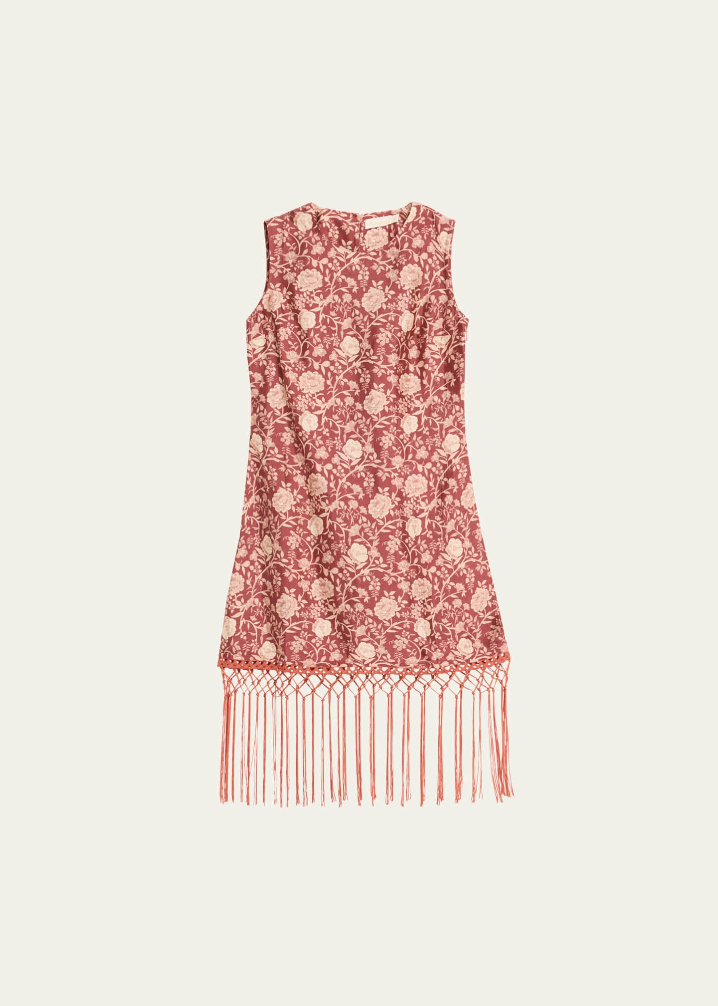 Verandah Fringed Shift Dress Image 1 of 4