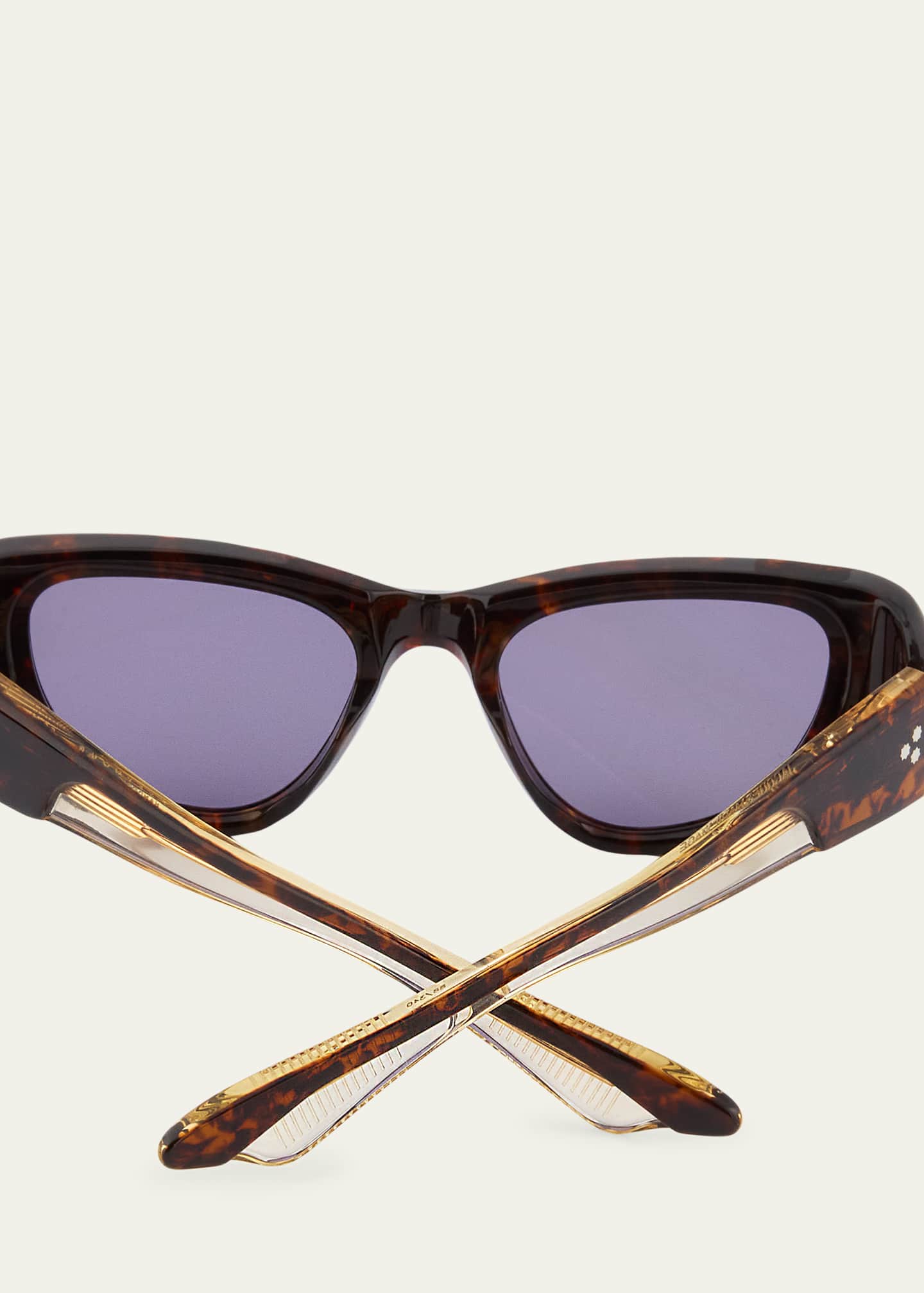 Jacques Marie Mage Seymour Cat-Eye Acetate Sunglasses Image 4 of 5