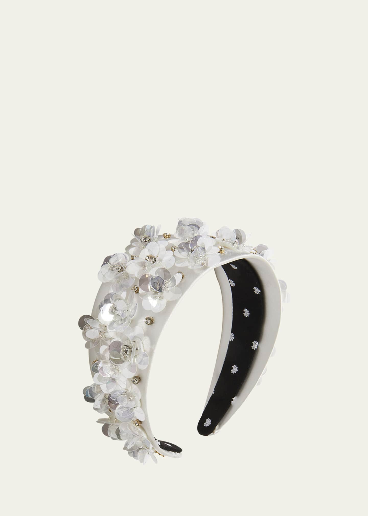 Lele Sadoughi Brigitte Floral Wide Headband