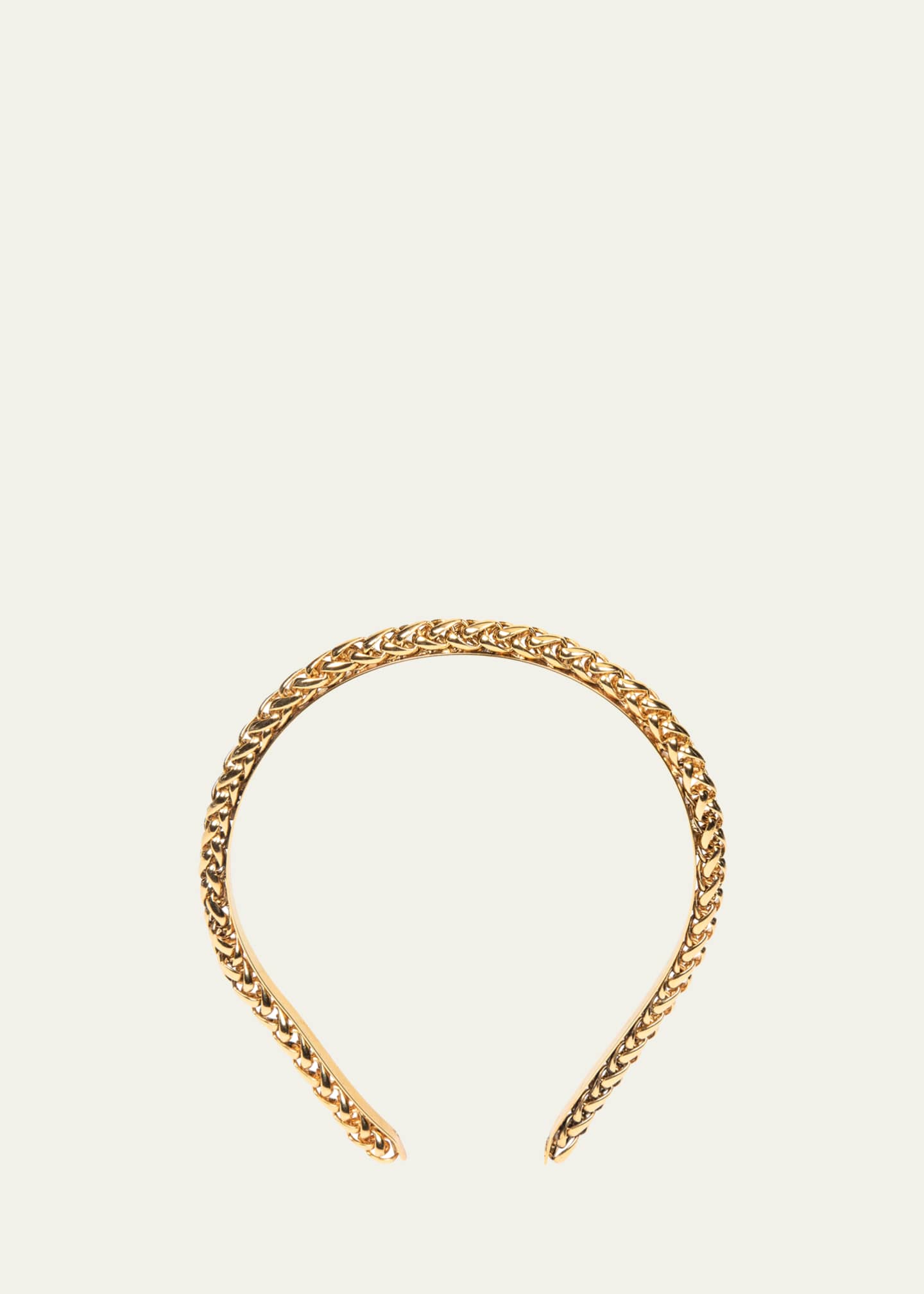 Jennifer Behr Ari Gold Plated Chain Headband