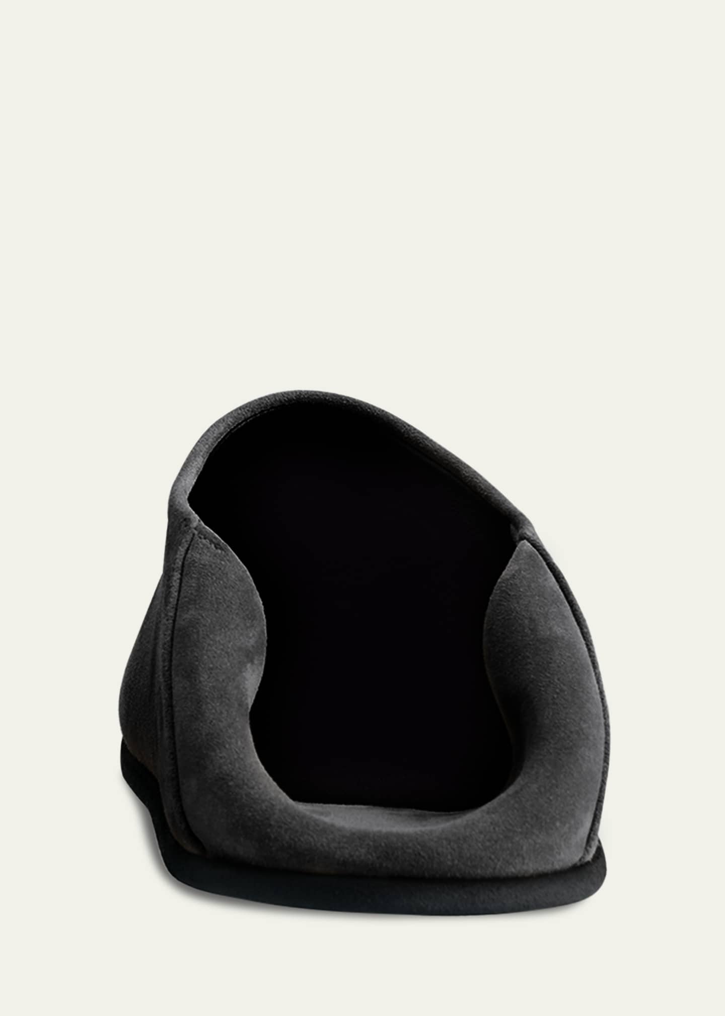 Christen Big Bootie Suede Slipper Mules Image 2 of 3