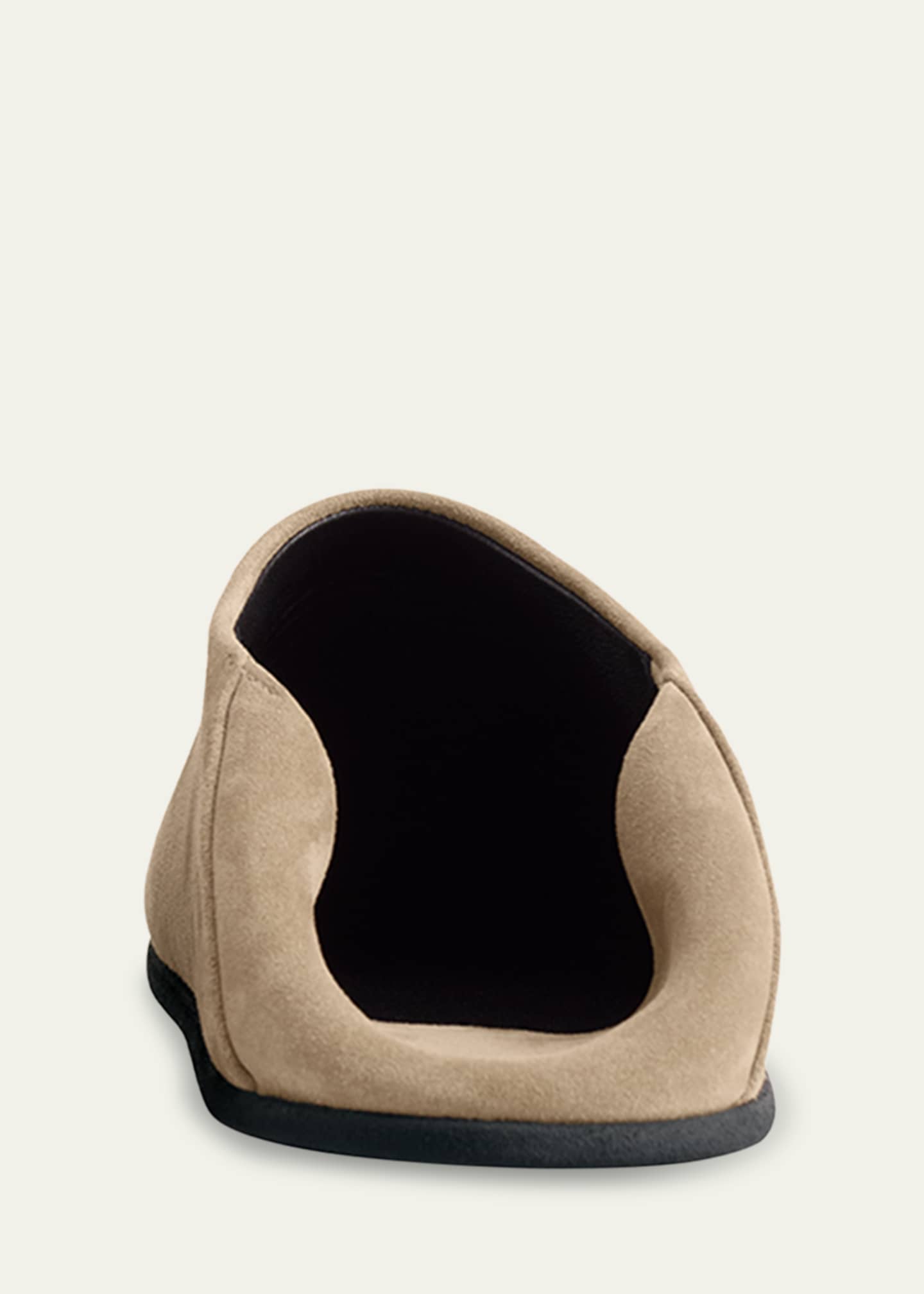 Christen Big Bootie Suede Slipper Mules Image 2 of 3