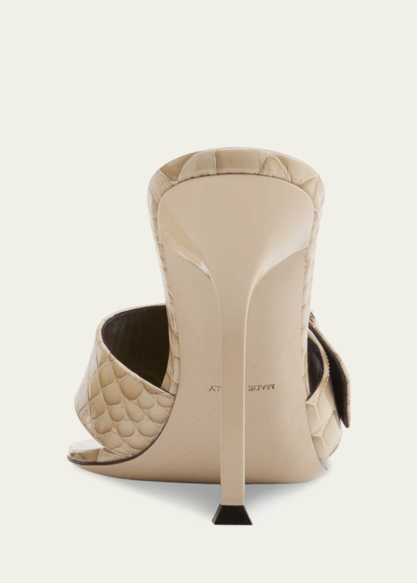 Christen Helix Croco Buckle Thong Sandals Image 2 of 3