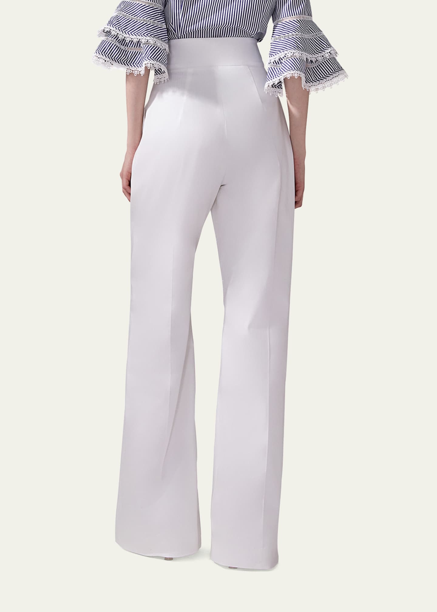 Carolina Herrera Tailored Wide Leg Pants Image 3 of 3