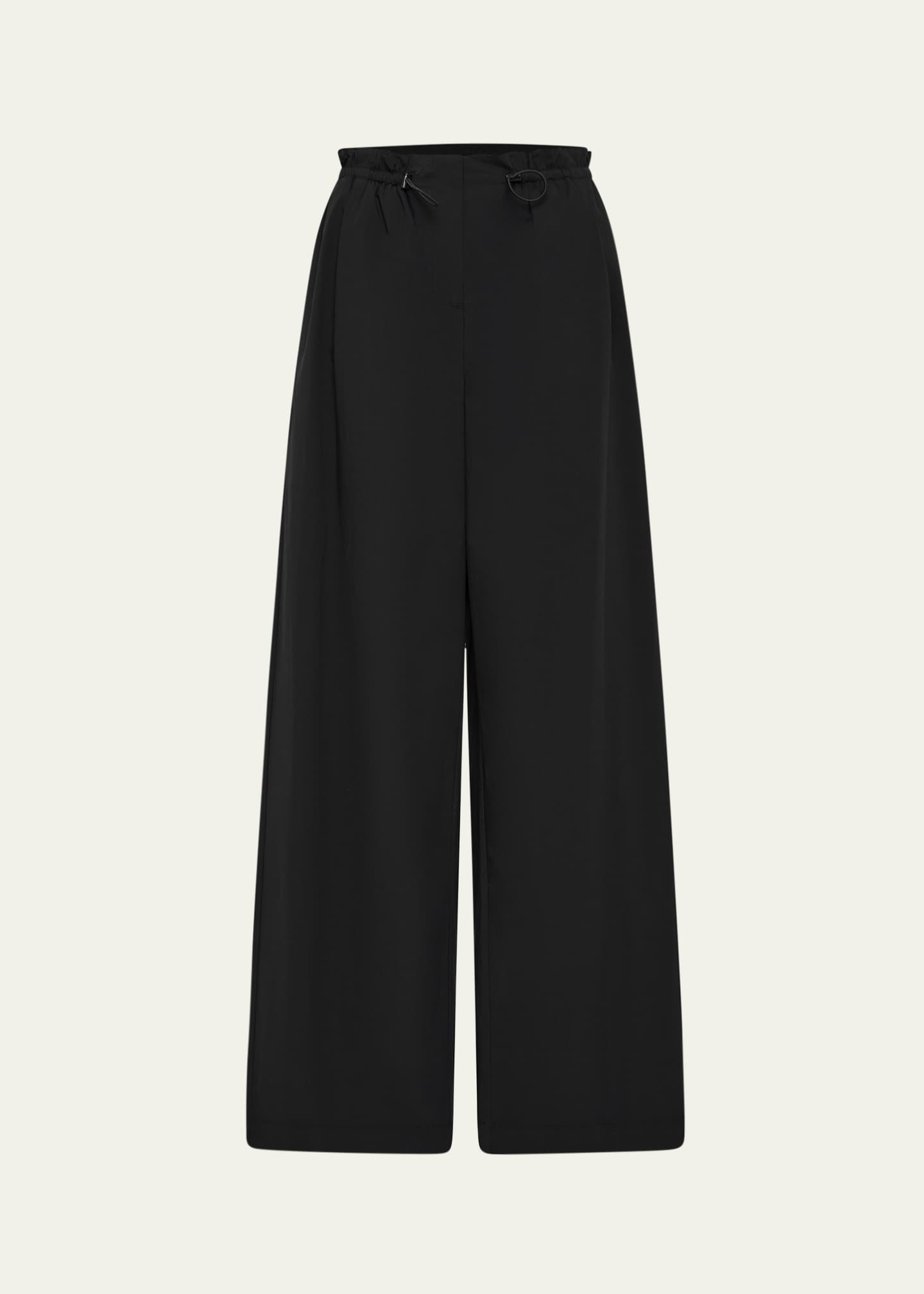 St. Agni Wide-Leg Paper Bag Pants Image 1 of 5