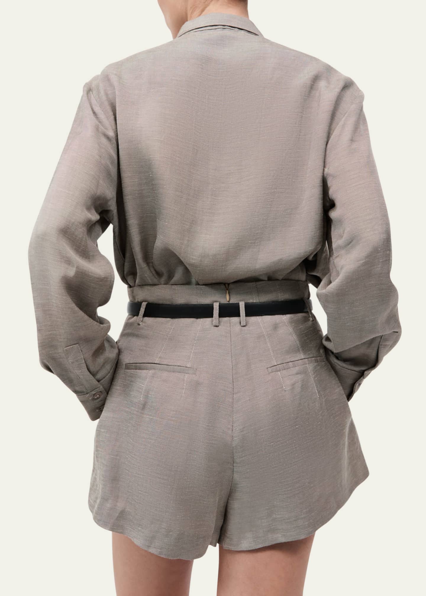 St. Agni Melange Classic Shirt Image 3 of 5