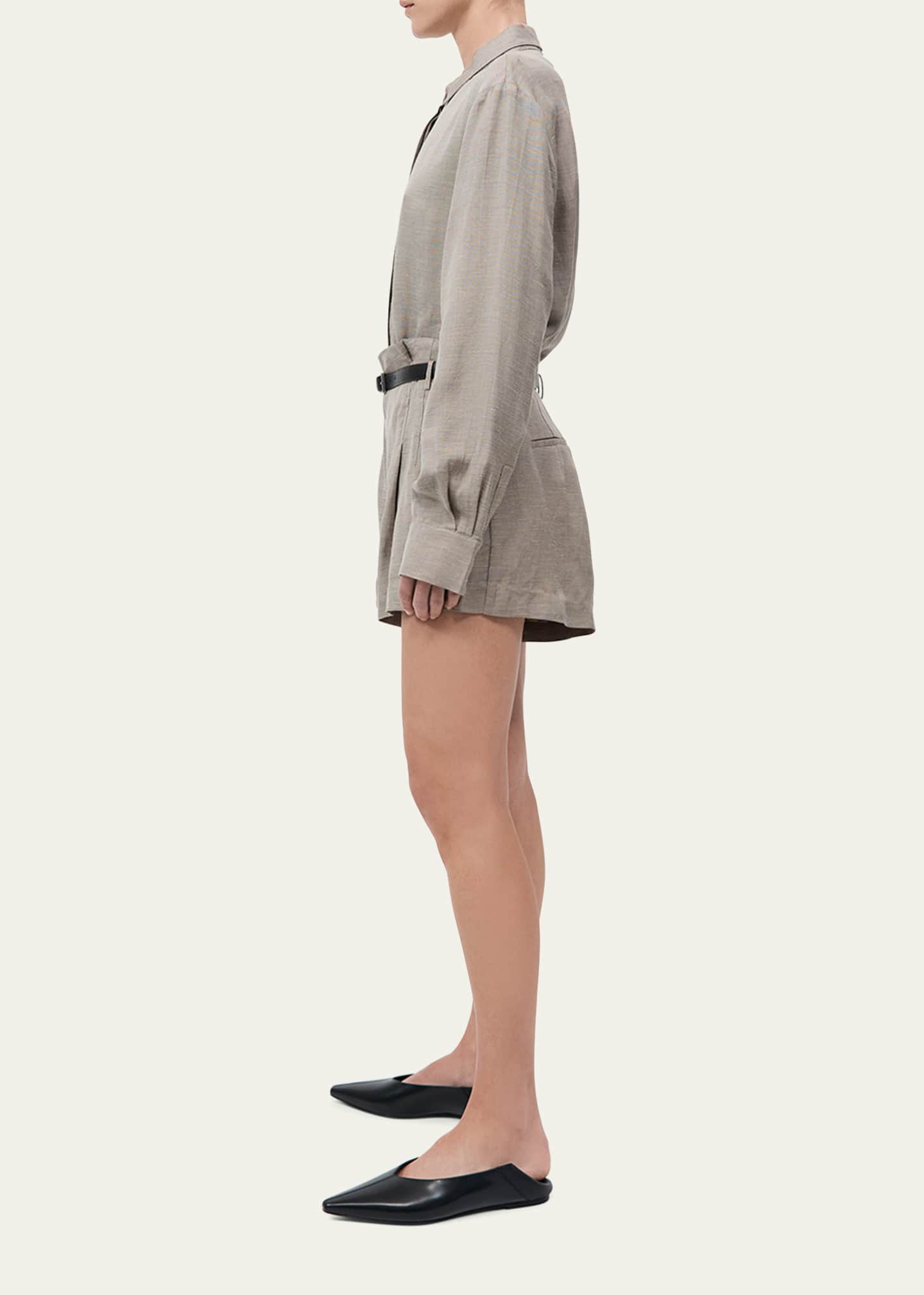 St. Agni Melange Classic Shirt Image 4 of 5