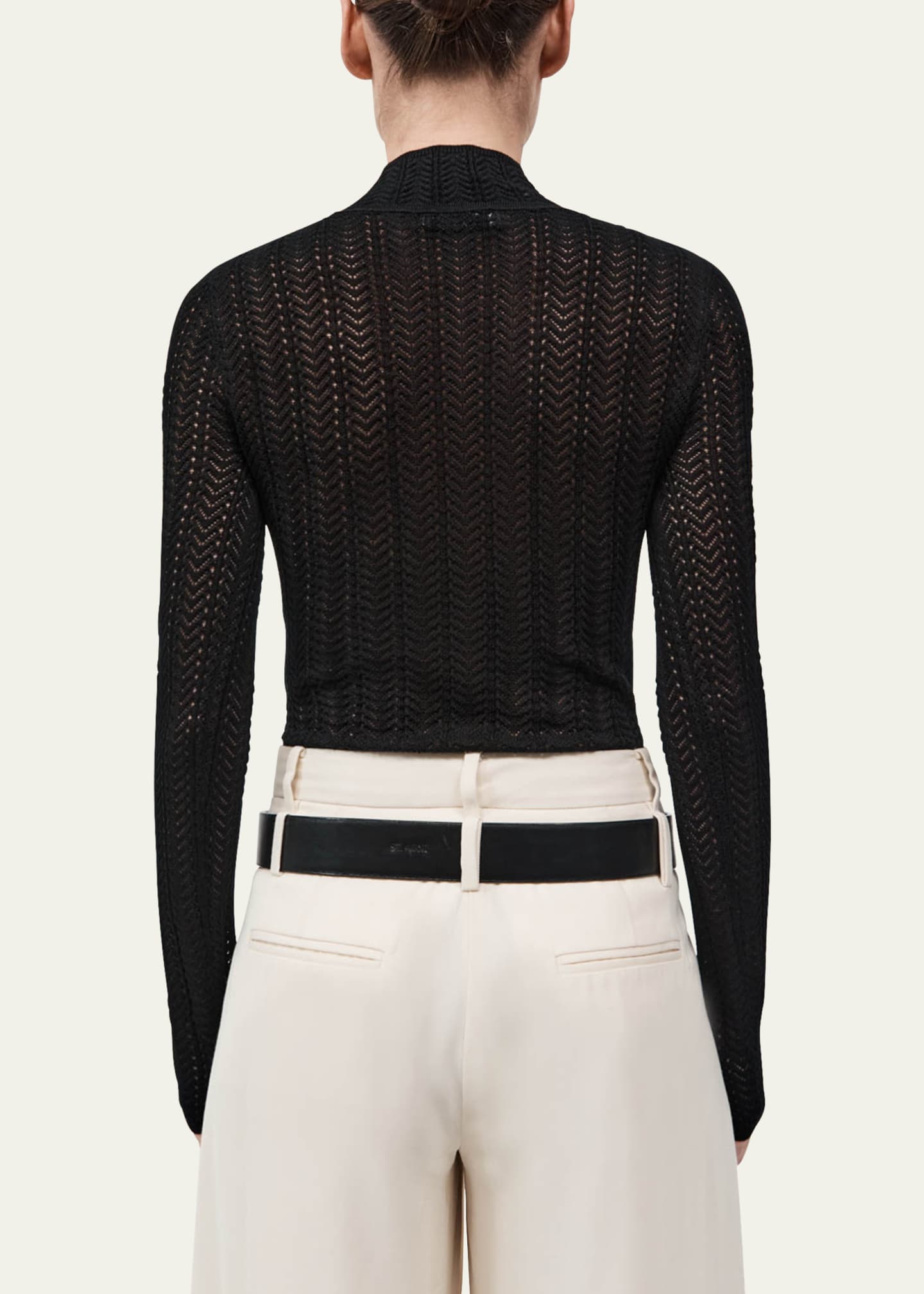 St. Agni Textured Knit Bodysuit Image 3 of 5