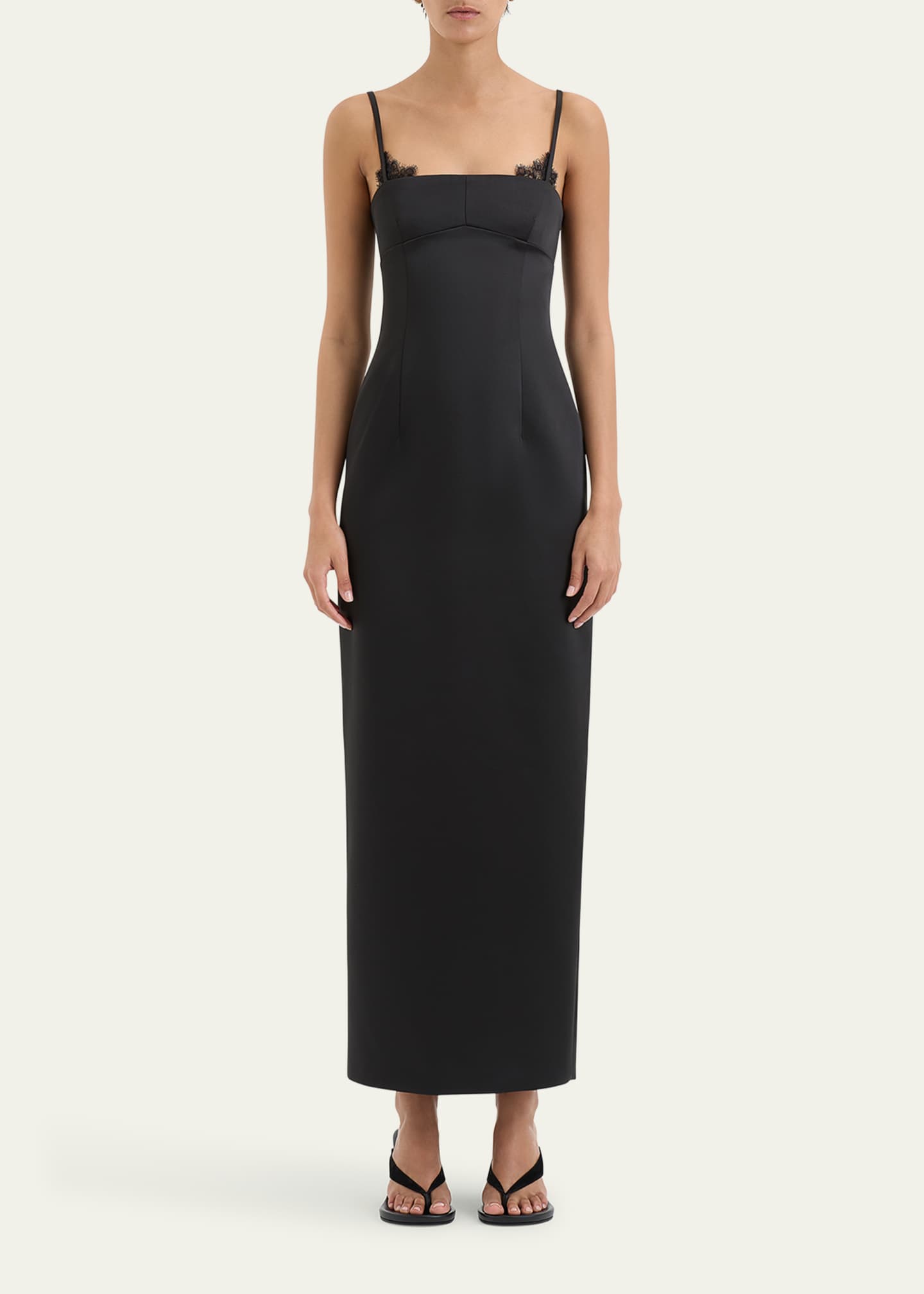SIR Poppy Column Midi Dress Image 2 of 5