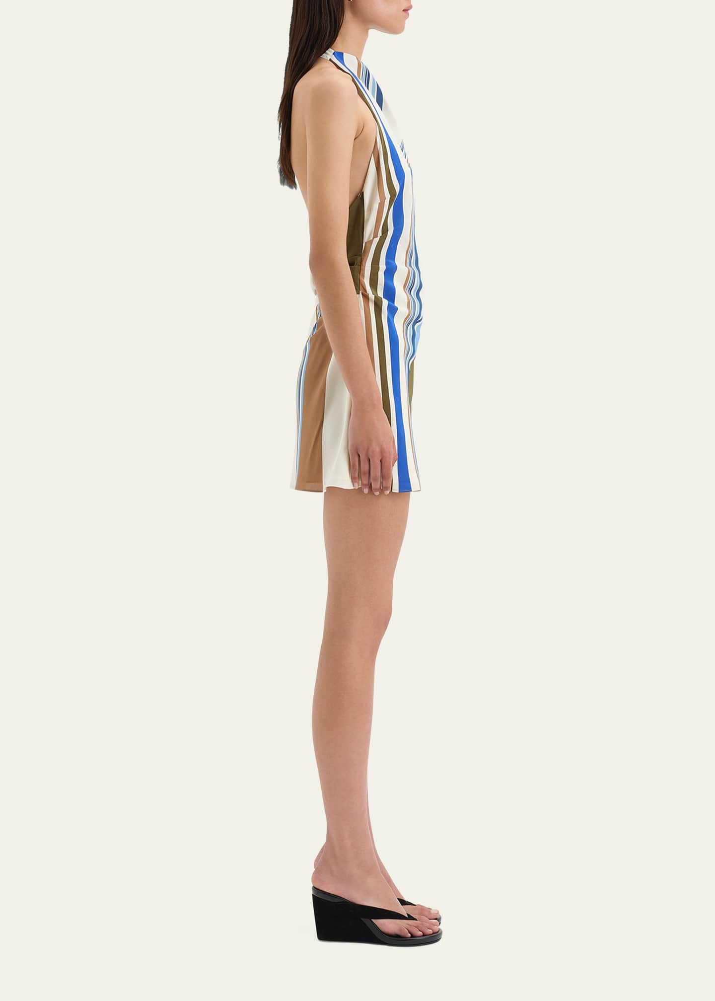 SIR Thistle Halter Mini Dress Image 4 of 5