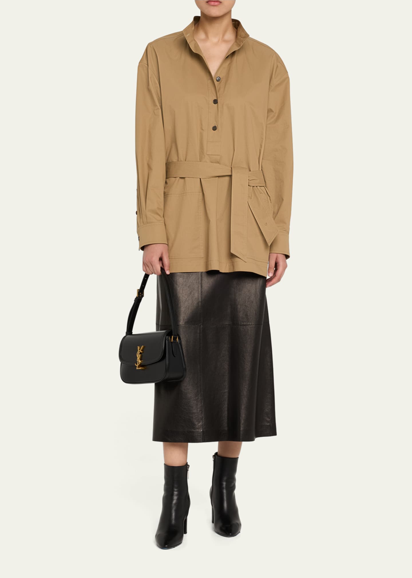 ショルダーバッグ Saint Laurent Solferino Medium Smooth Leather Shoulder Bag Saint Laurent Solferino Medium YSL Shoulder Bag in Smooth