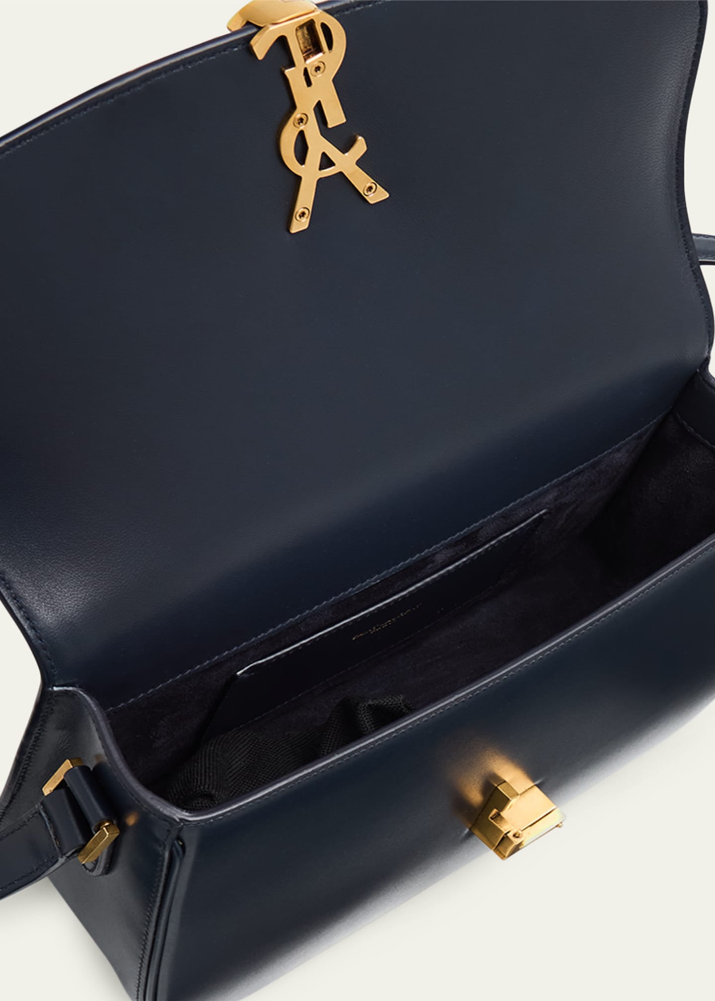 Saint Laurent Solferino Medium YSL Shoulder Bag in Smooth Leather