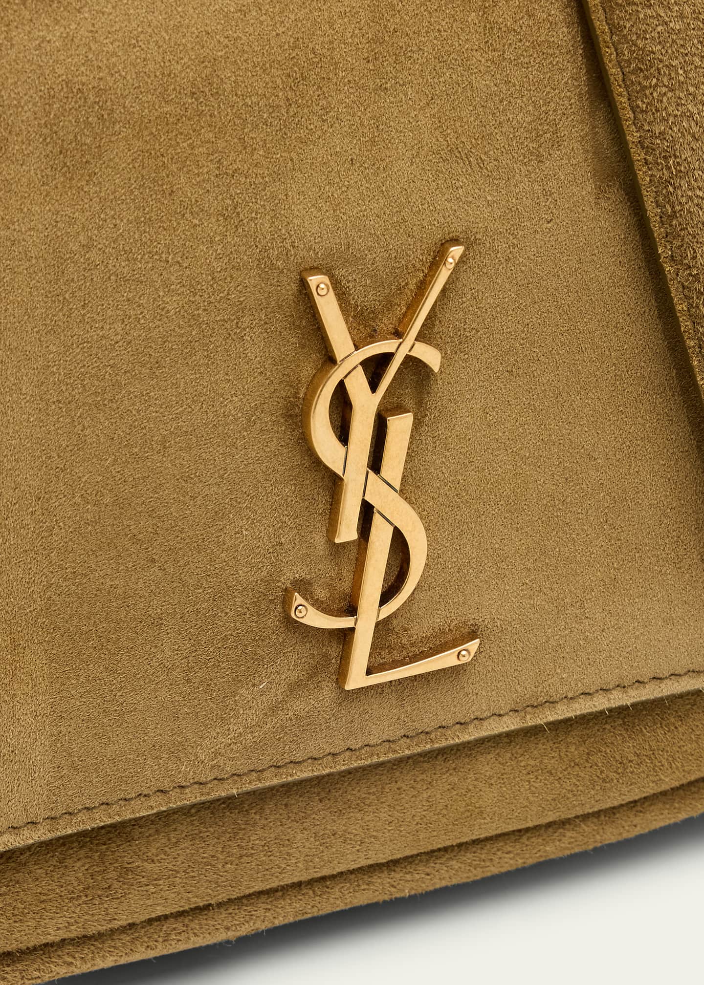 Saint Laurent Niki YSL Crossbody Bag in Suede Image 6 of 6