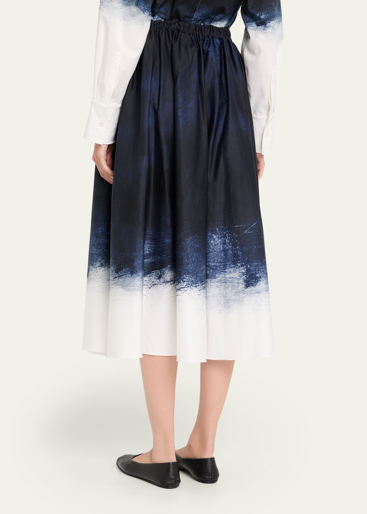 Jason Wu Collection Printed Circle Skirt Image 3 of 5
