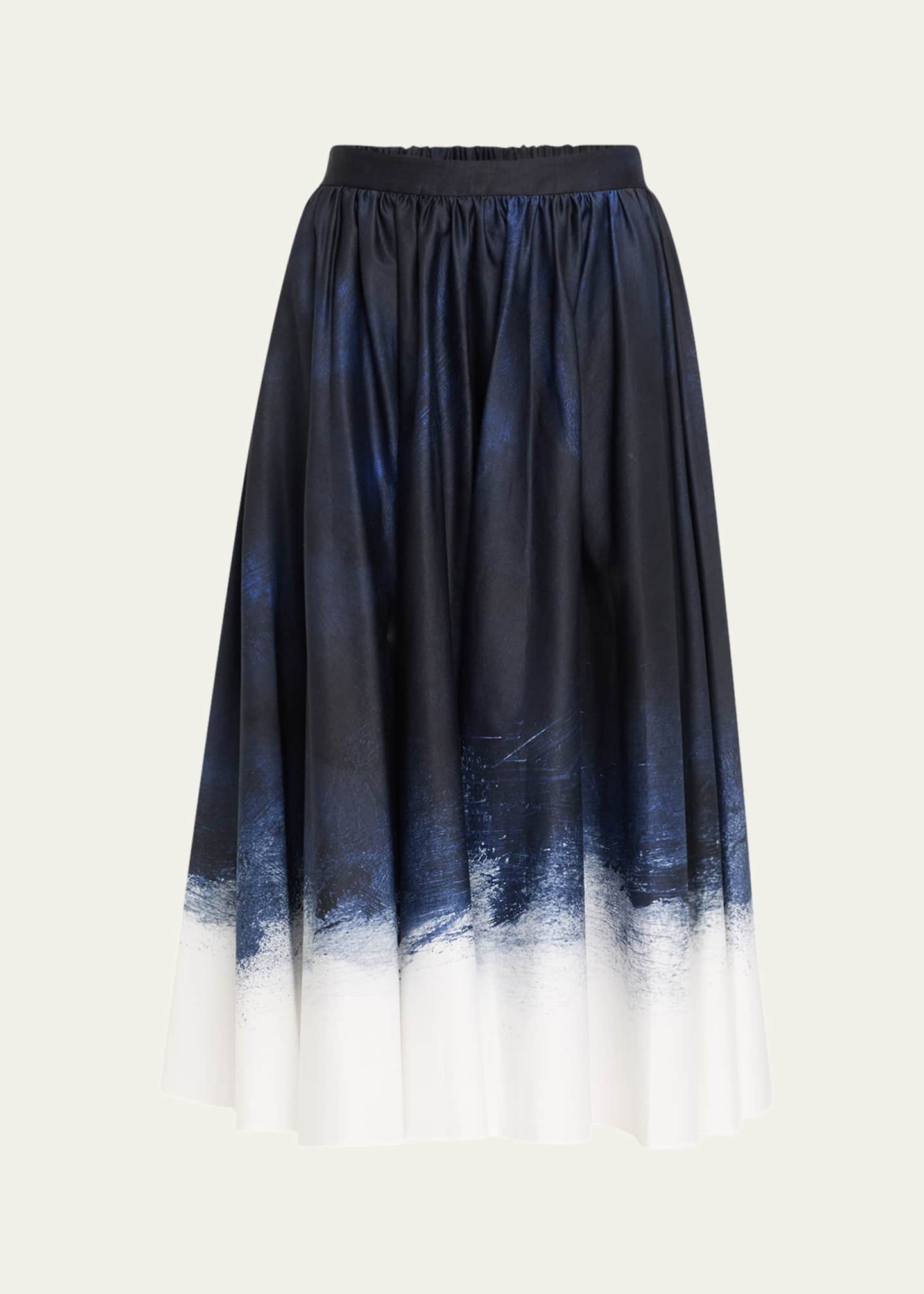 Jason Wu Collection Printed Circle Skirt Image 1 of 5