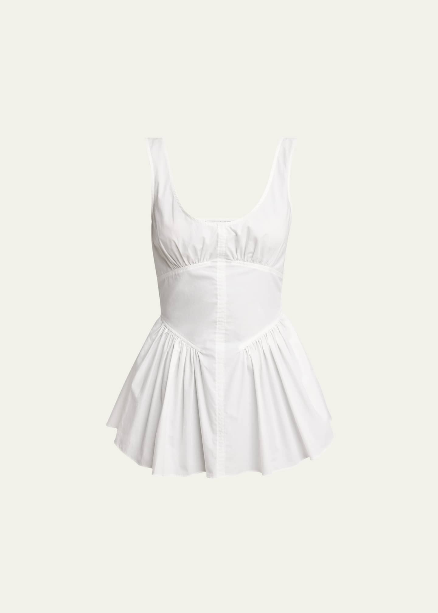 【Proenza Schouler】ホワイトラベル Adrianウールブレンドミデ Proenza Schouler White Label Bader Sleeveless Stretch Poplin