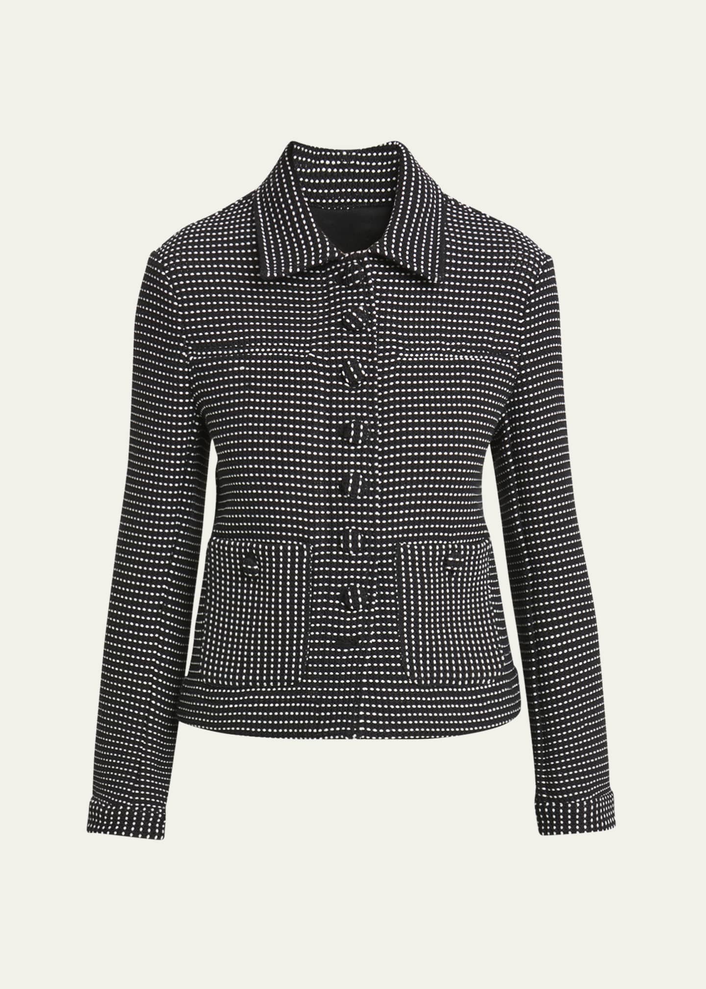 Proenza Schouler White Label Osler Tweed Jacket Image 1 of 5