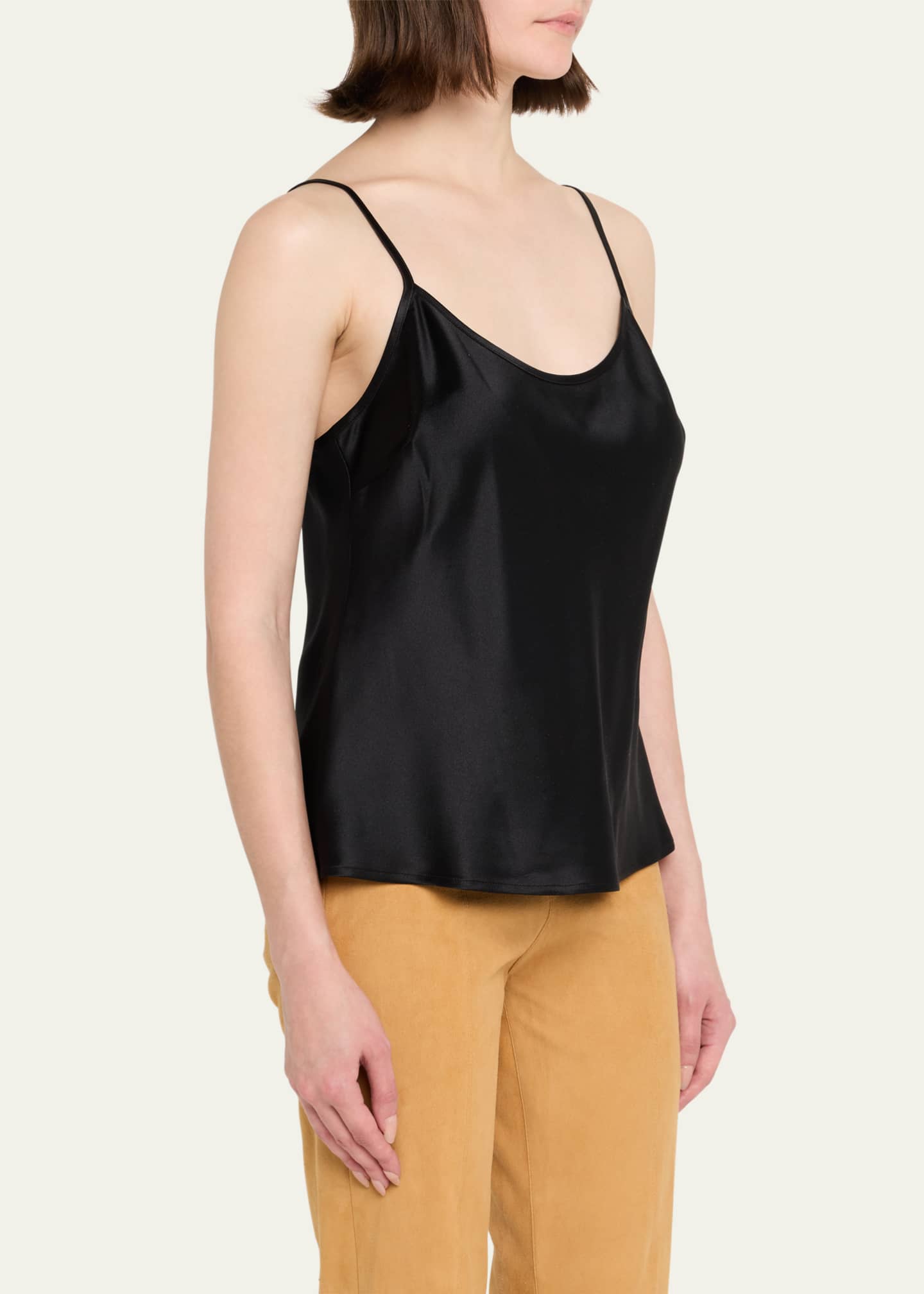 SPRWMN Spaghetti Strap Silk Cami Image 4 of 5