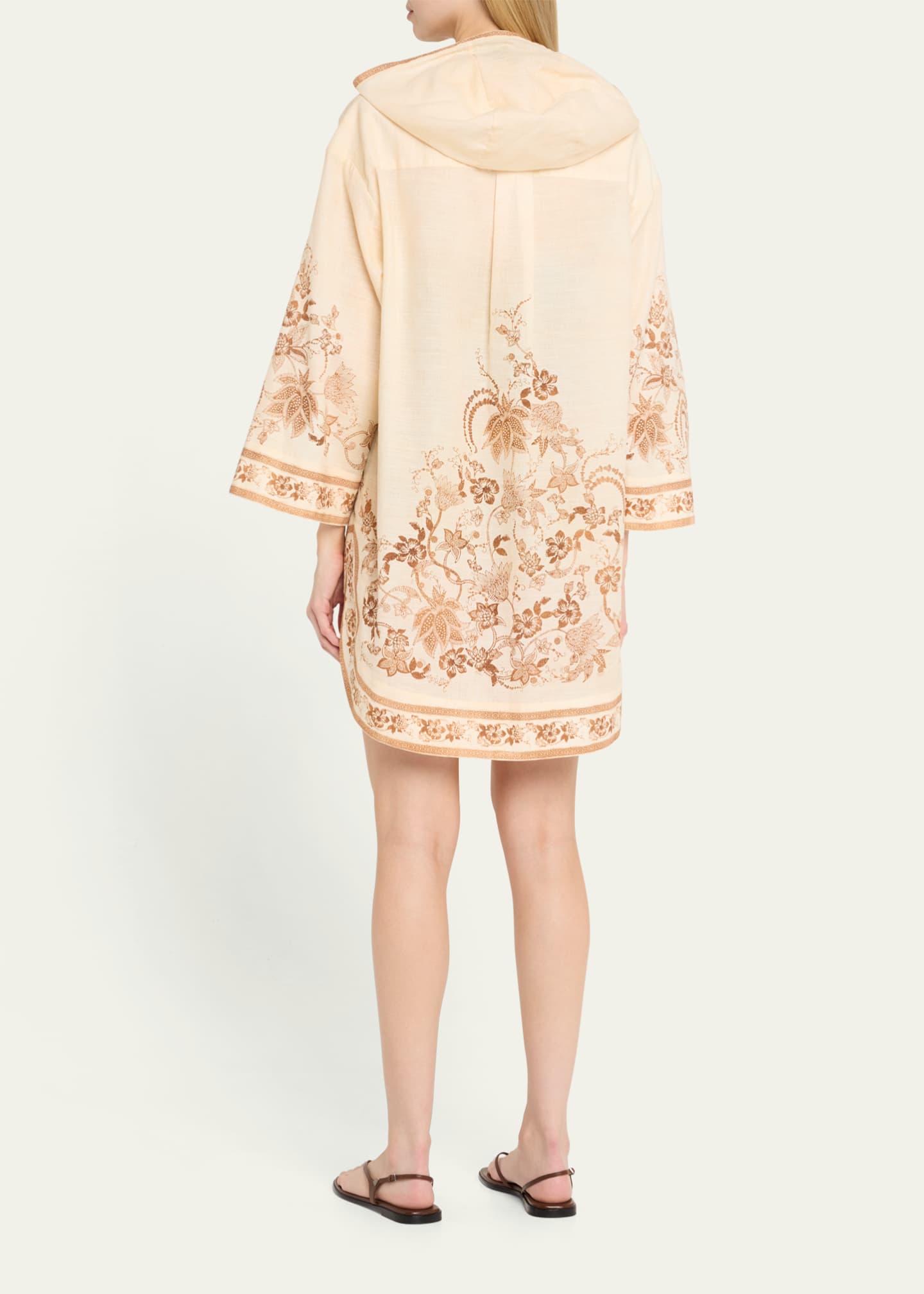 Zimmermann Ascension Tunic Mini Dress Image 3 of 5