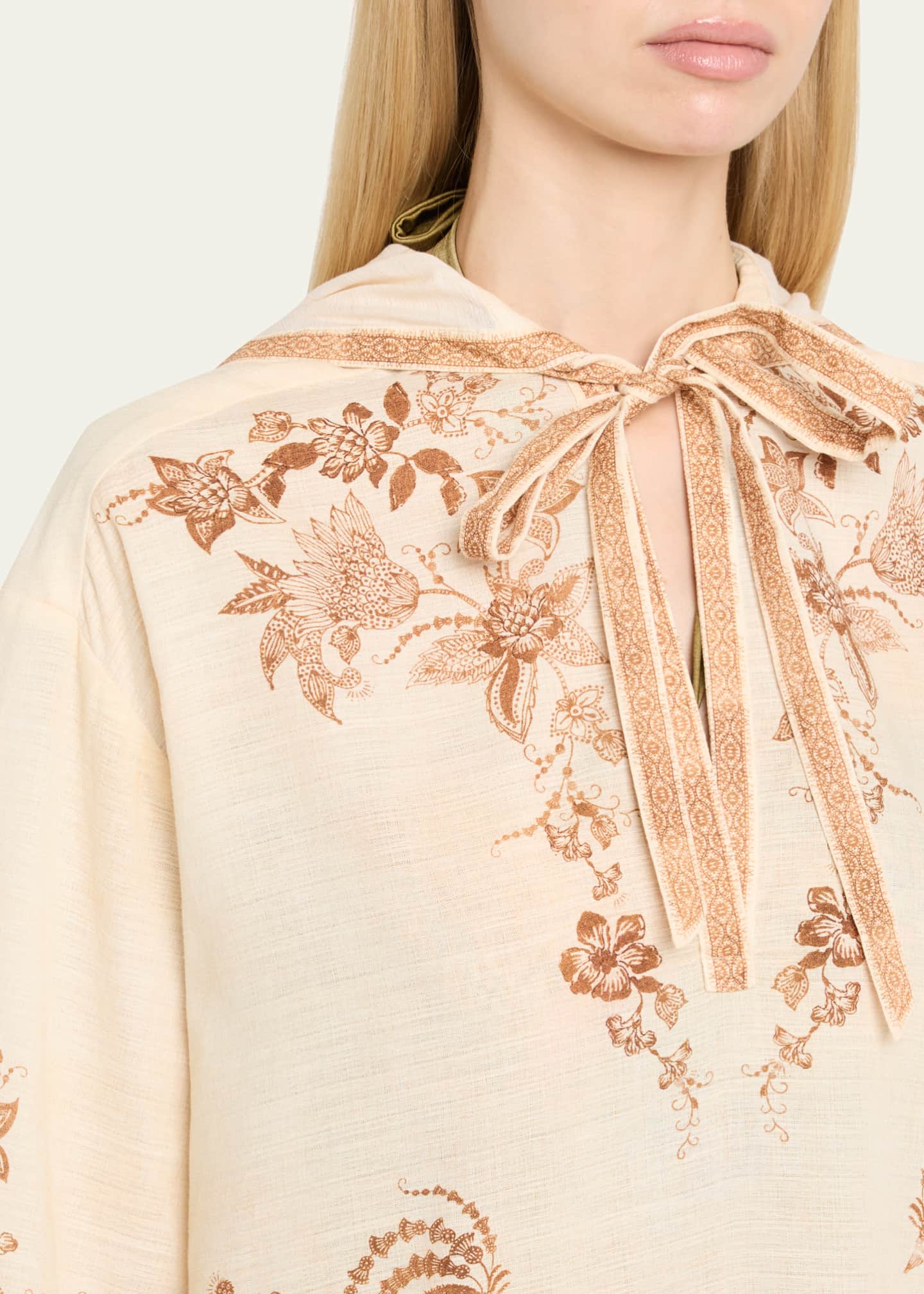 Zimmermann Ascension Tunic Mini Dress Image 5 of 5