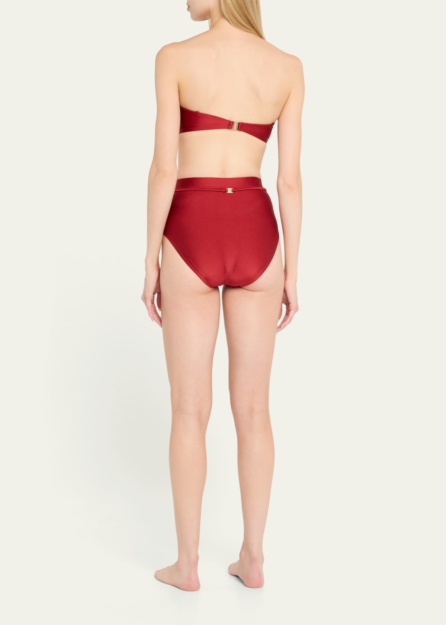 Zimmermann Cascadian Flower Bandeau Bikini Top Image 2 of 3
