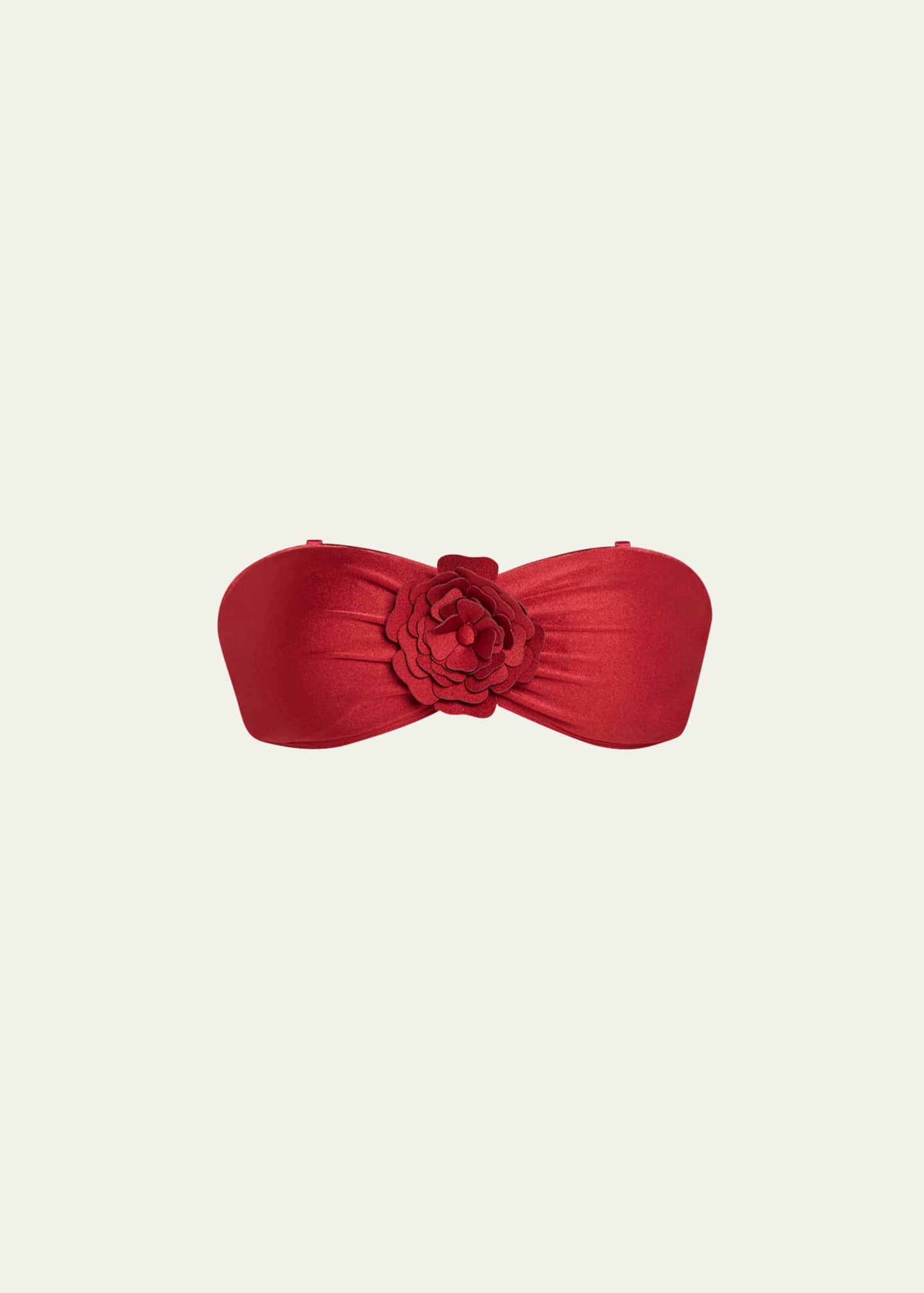 Zimmermann Cascadian Flower Bandeau Bikini Top Image 1 of 3