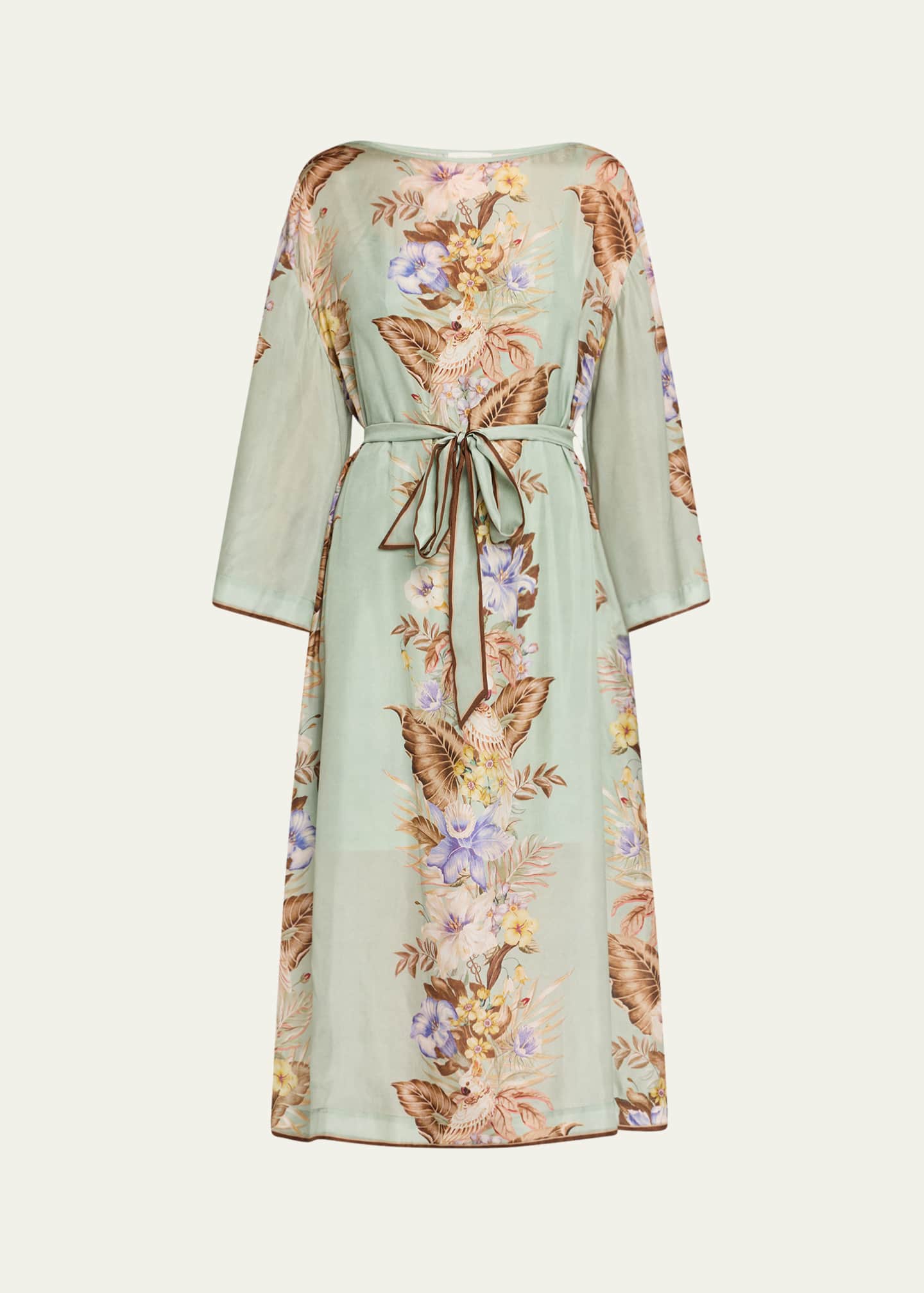 国内発送/送料関税込【ZIMMERMANN】 Coco Midi Dress Zimmermann Coco Tunic Midi Dress - Bergdorf Goodman