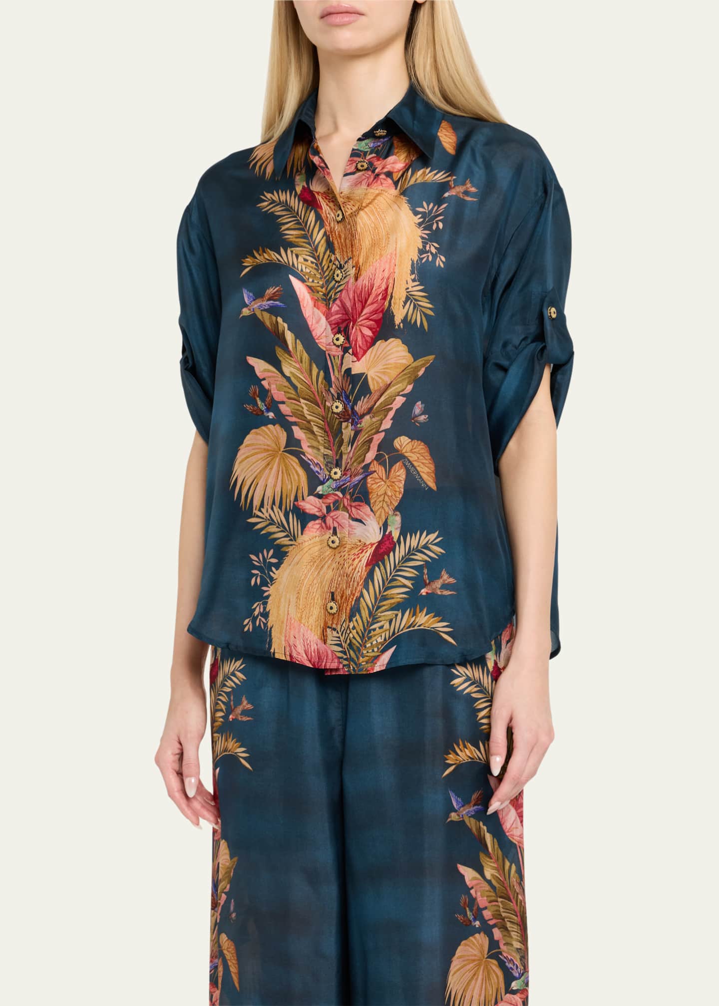 Zimmermann Ascension Relaxed Shirt Image 4 of 5