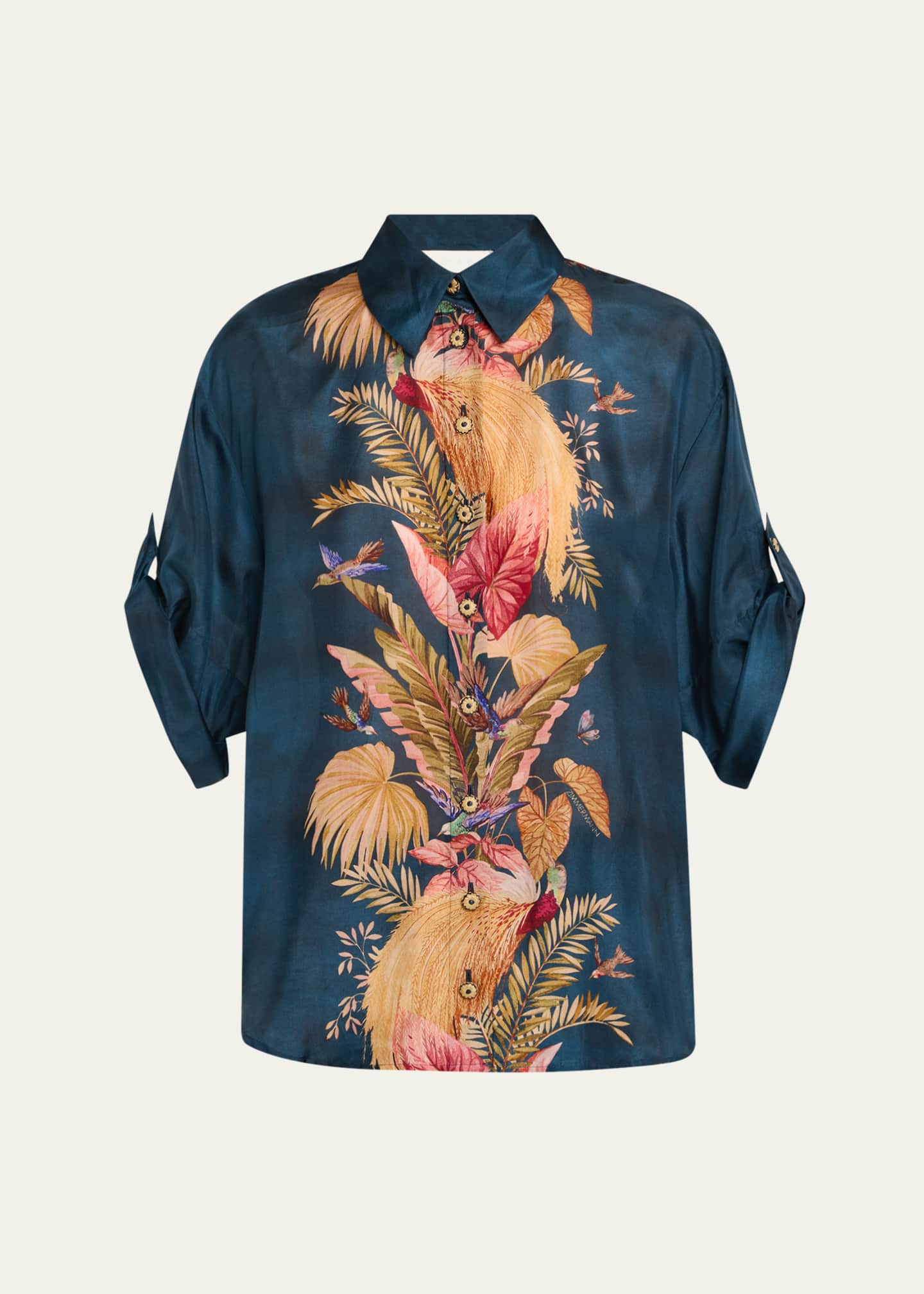 Zimmermann Ascension Relaxed Shirt Image 1 of 5