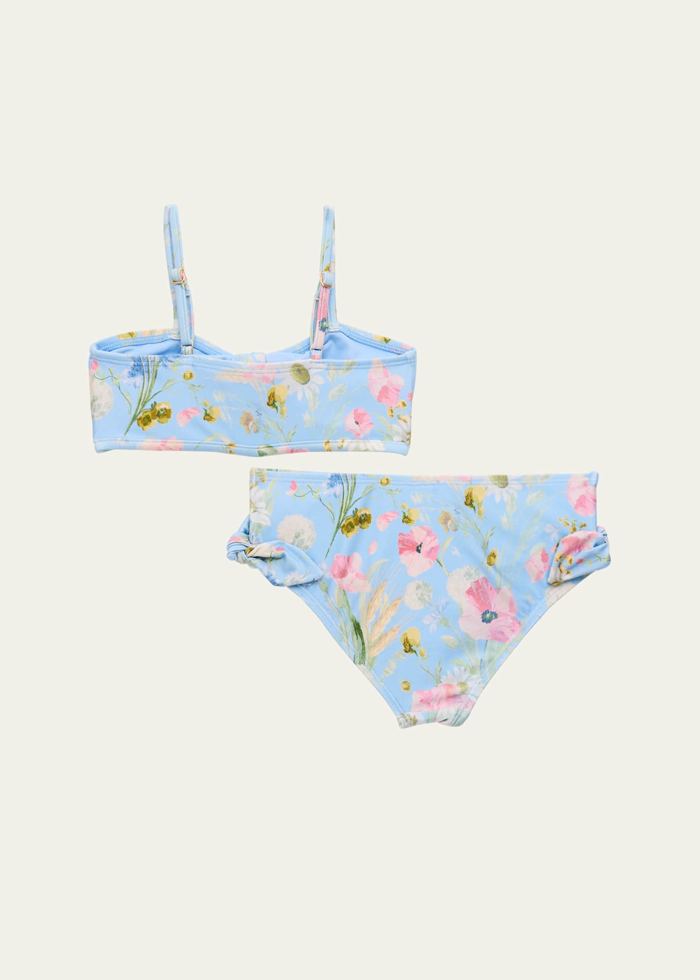 Zimmermann Girl's Lucky Twist Tie Bikini, Size 4-12 Image 2 of 3