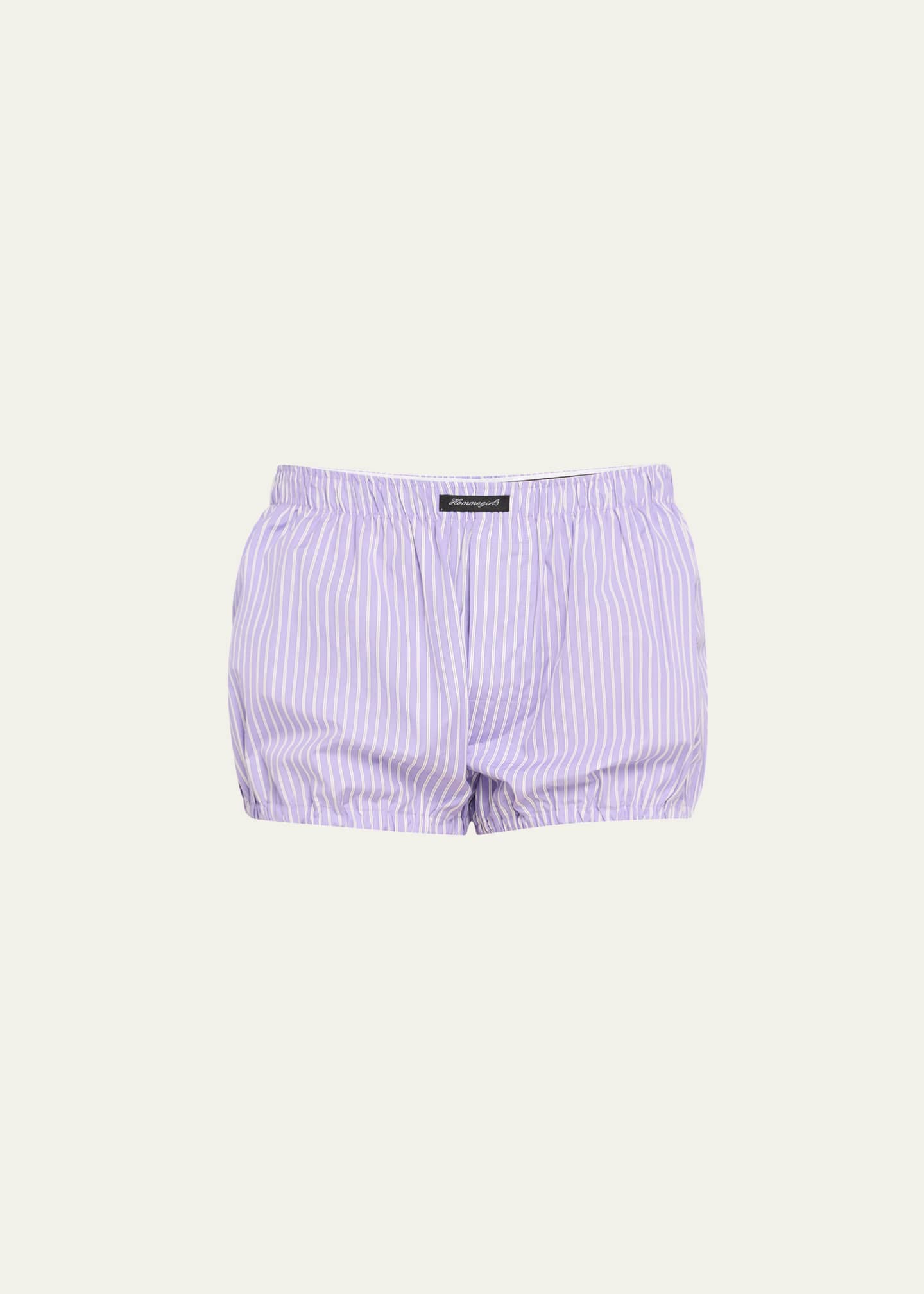 HOMMEGIRLS Stripe Cotton Bloomers Image 1 of 5