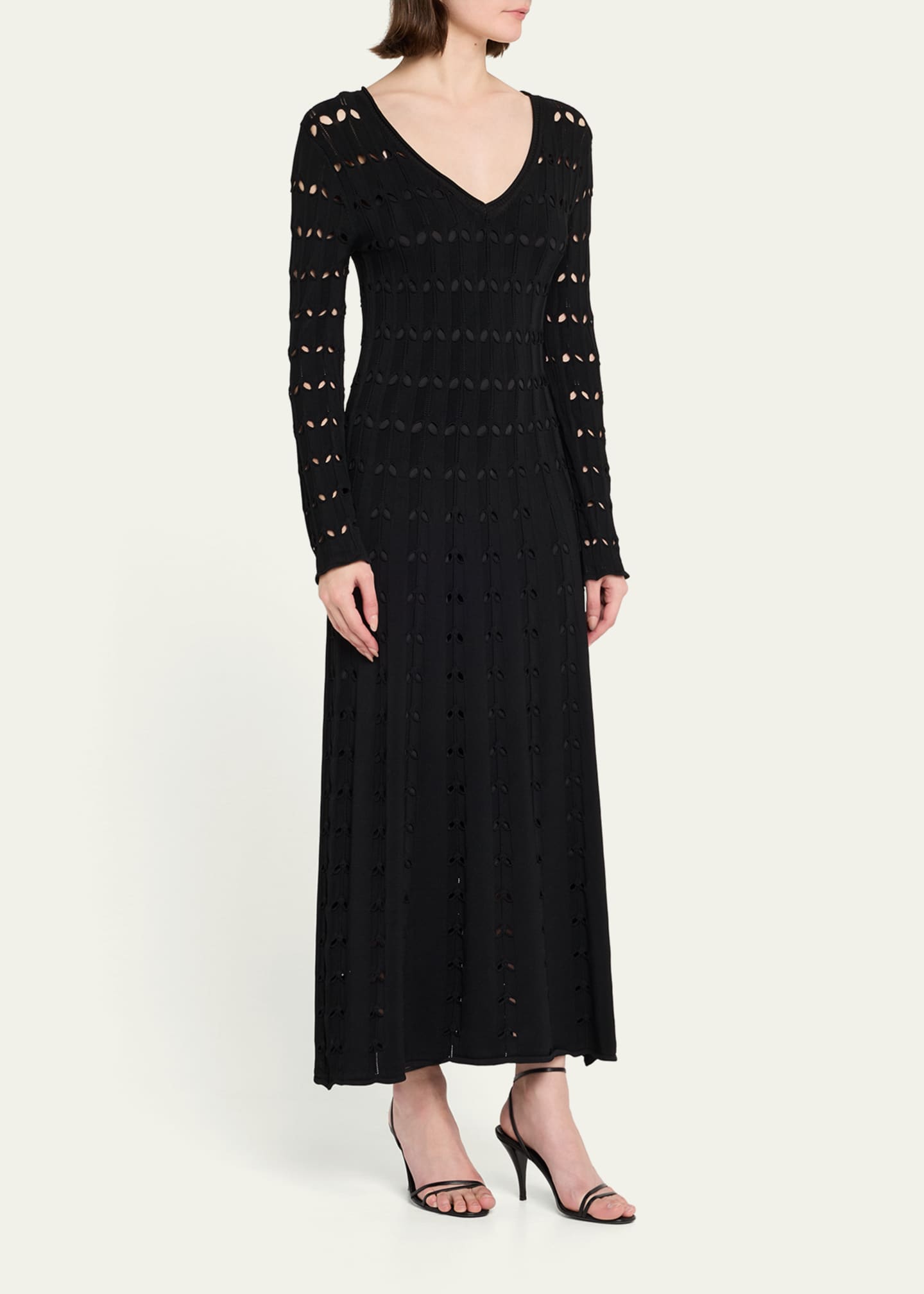 Zimmermann Rhiannon Pointelle Maxi Dress Image 4 of 5