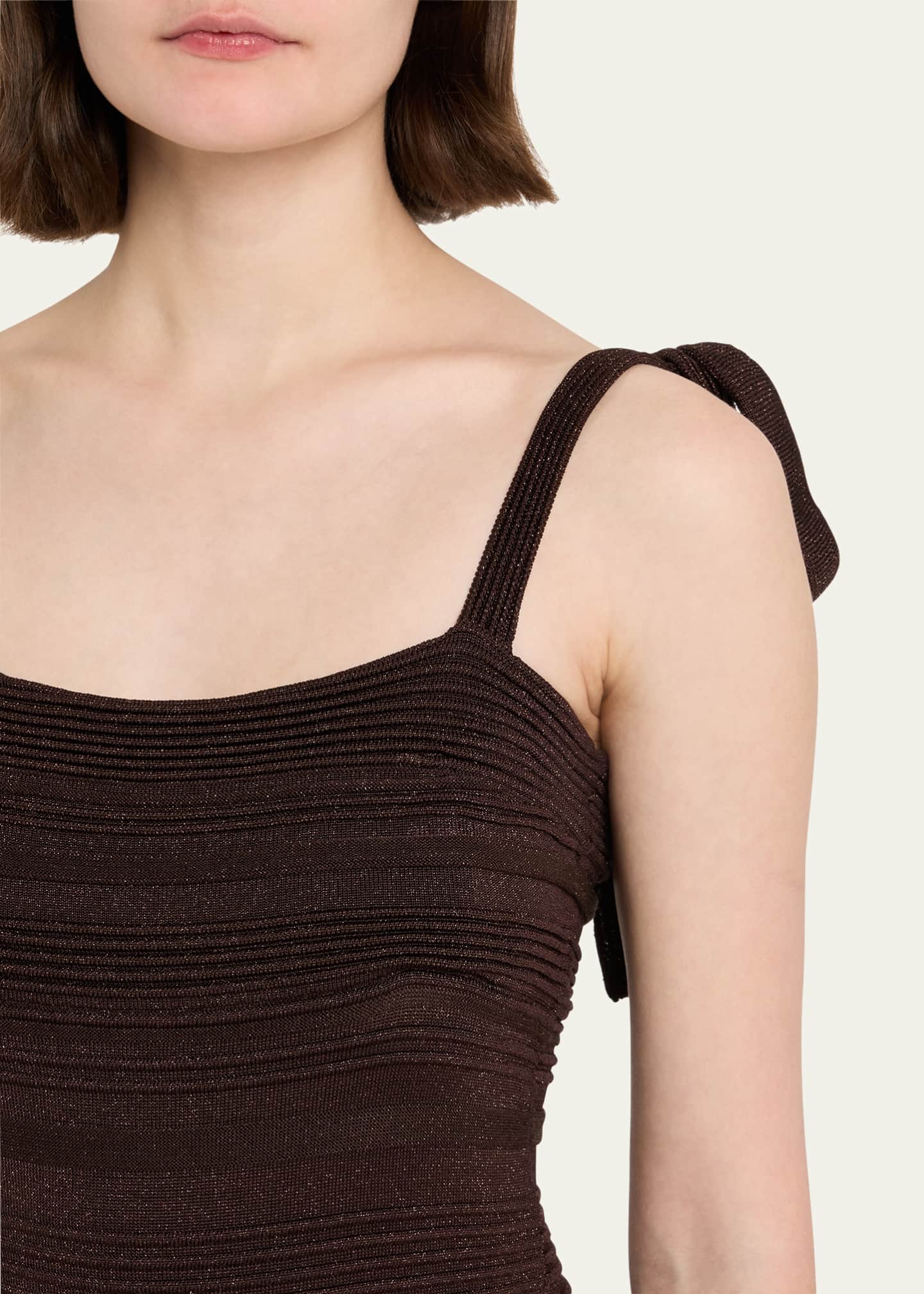 Zimmermann Lucky Metallic Tie Dress Image 5 of 5