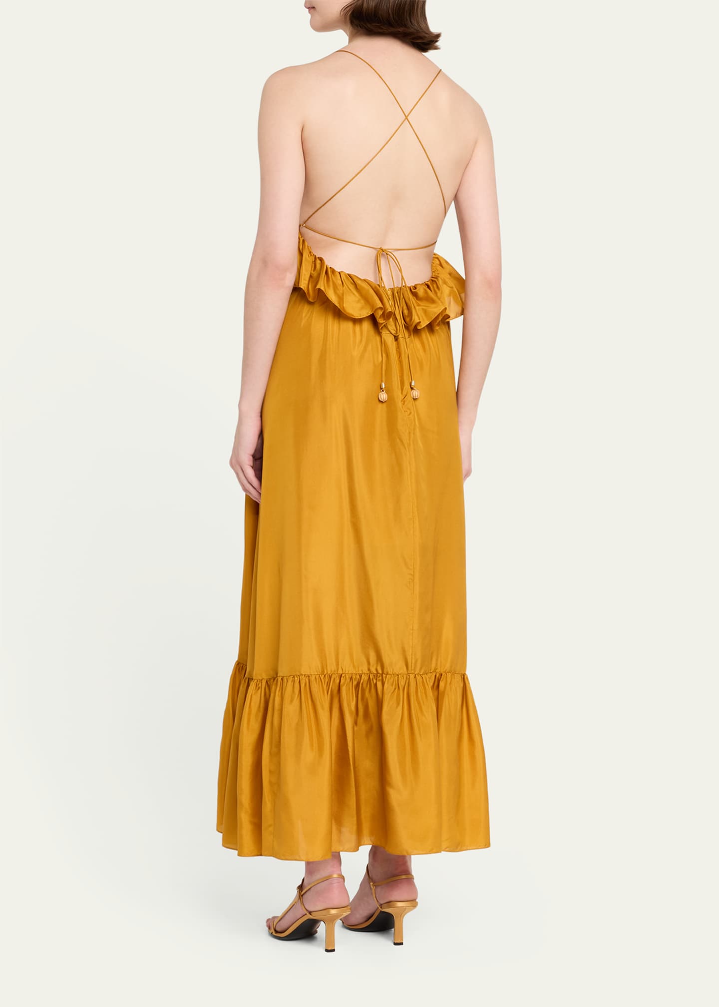 Zimmermann Rhiannon Ruffle Maxi Dress Image 3 of 5