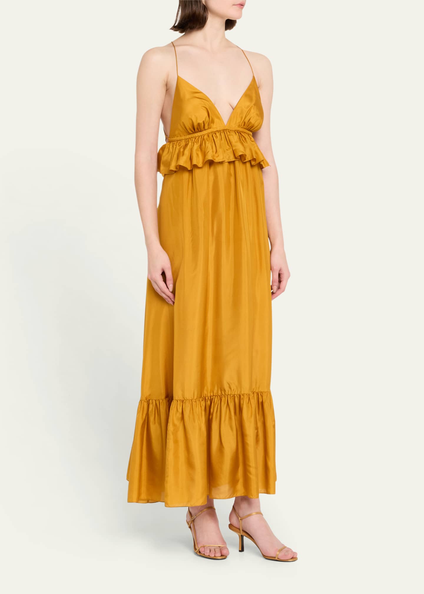 Zimmermann Rhiannon Ruffle Maxi Dress Image 4 of 5