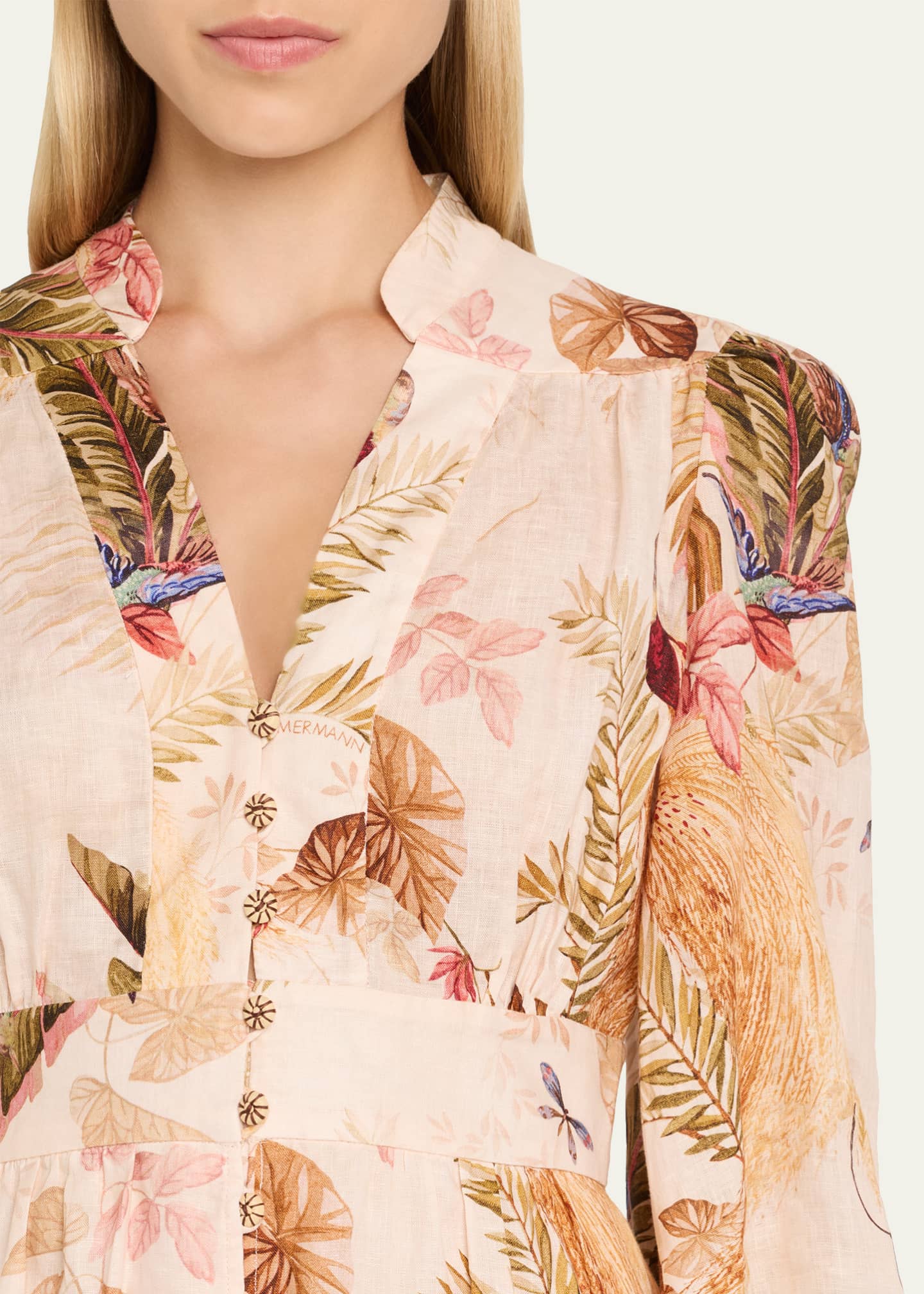 ワンピース Zimmermann 'Acension Plunge' dress Zimmermann Ascension Plunge Mini Dress | Shopbop