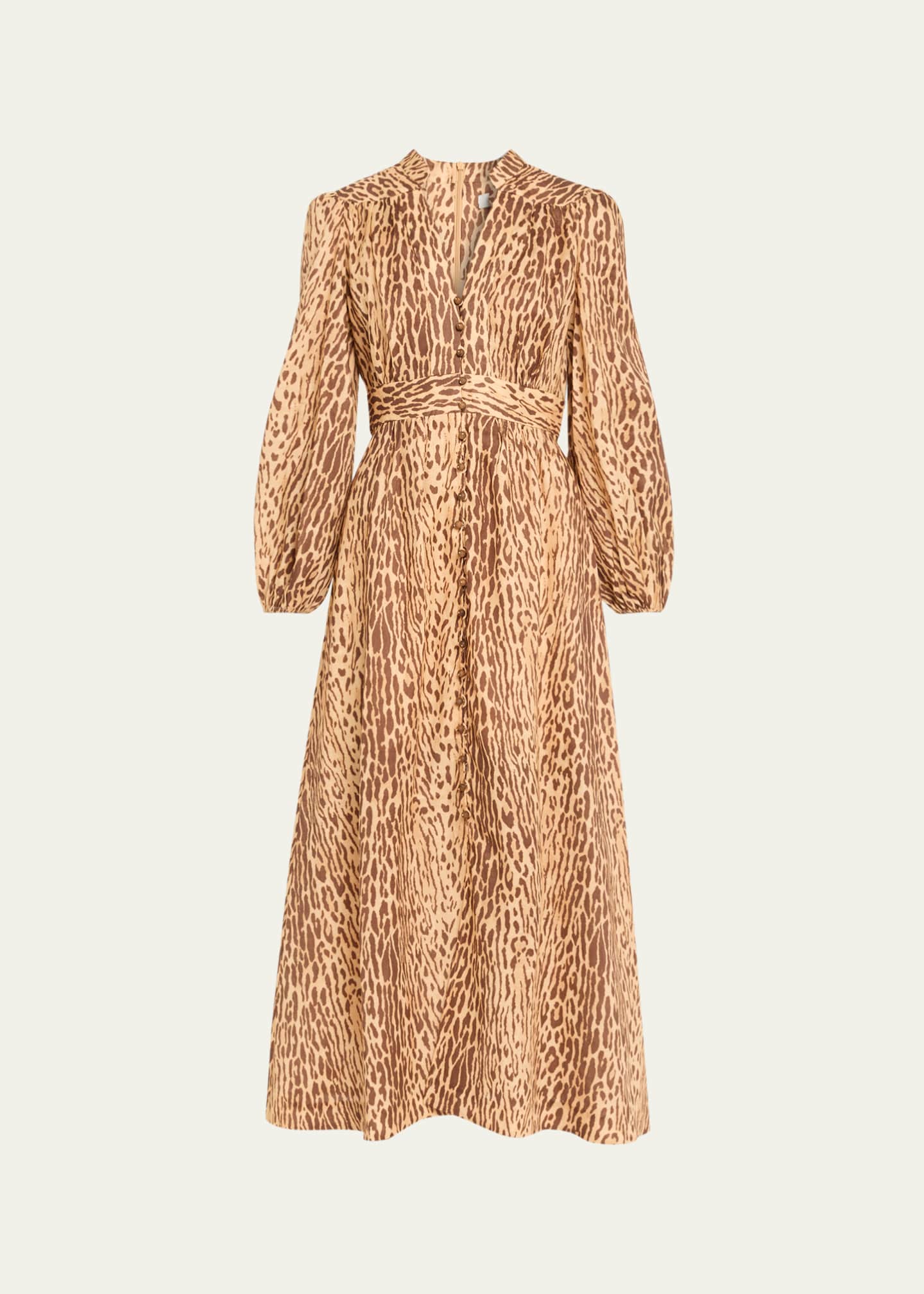 ワンピース ZIMMERMANN Printed Cotton Cascadian Off-The-Shoulder Dress ZIMMERMANN Cascadian off-the-shoulder lace-trimmed printed