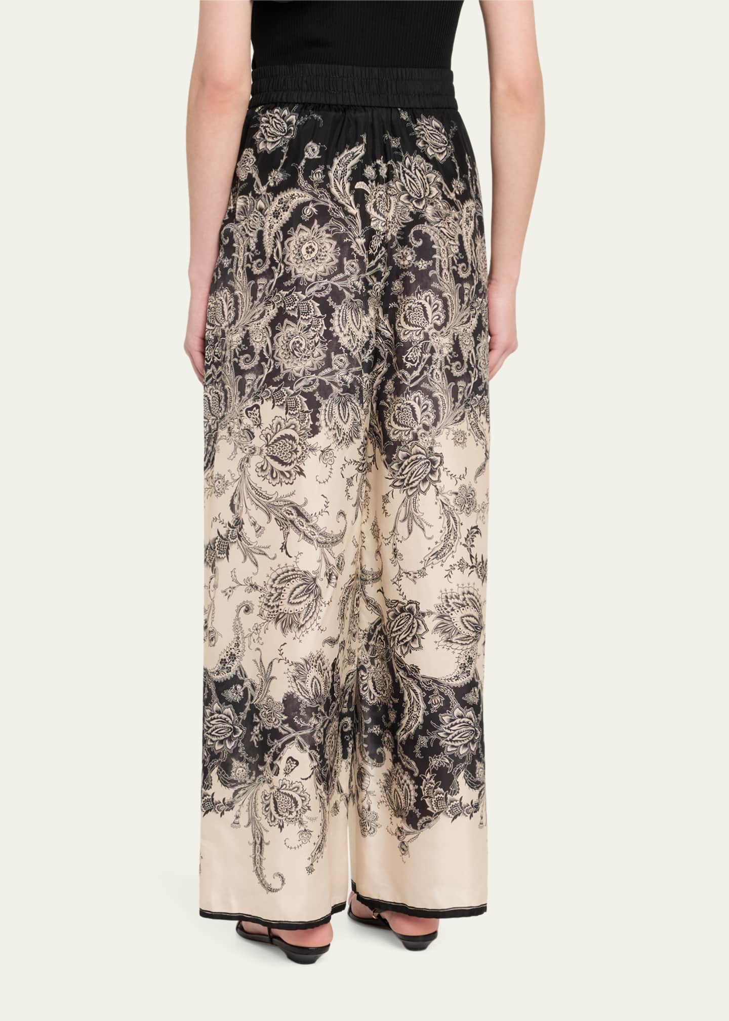Zimmermann Rhiannon Relaxed Silk Pants Image 3 of 5