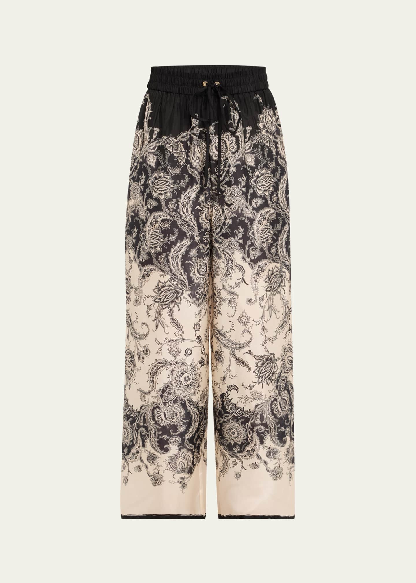Zimmermann Rhiannon Relaxed Silk Pants Image 1 of 5