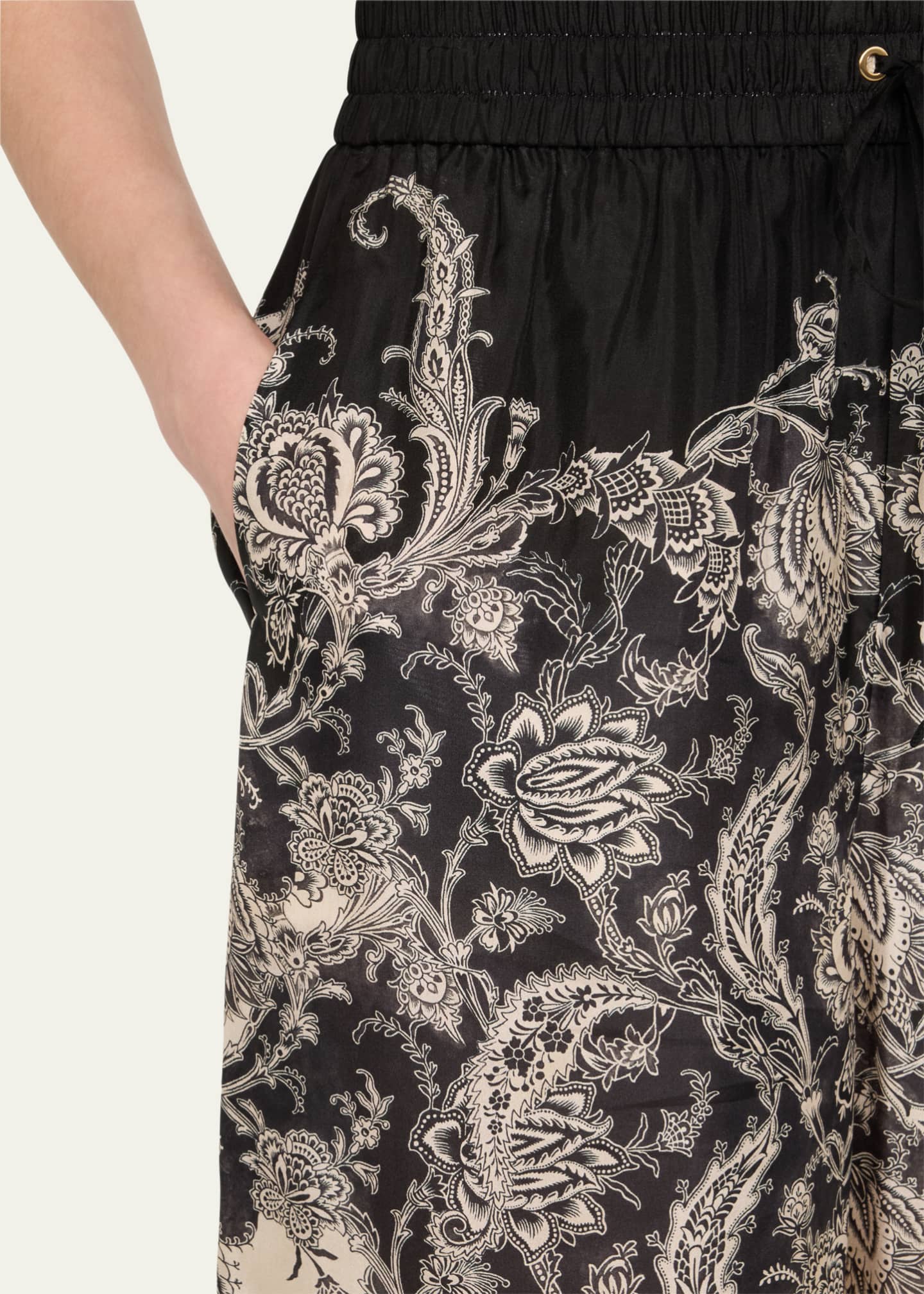 Zimmermann Rhiannon Relaxed Silk Pants Image 5 of 5