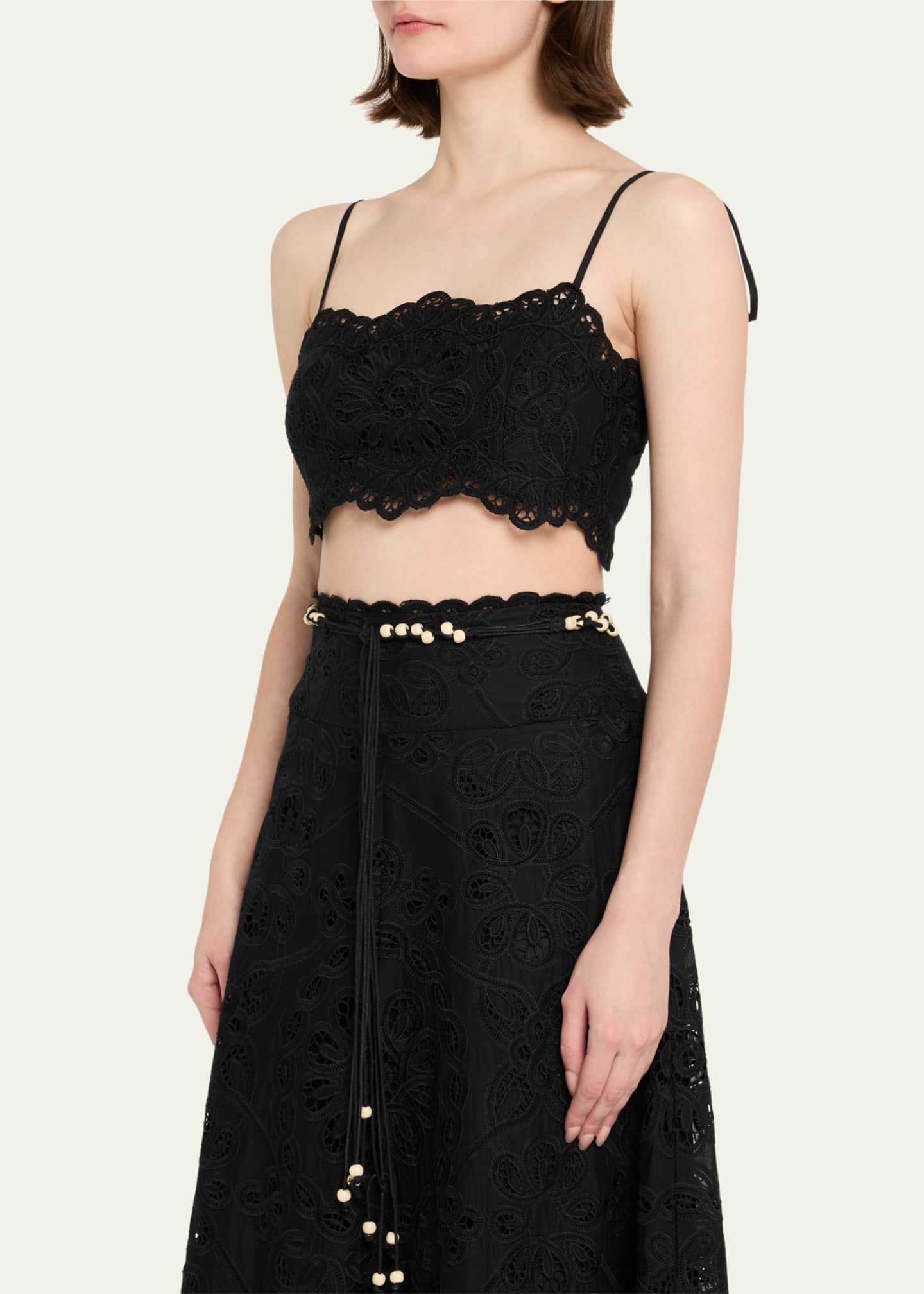 Zimmermann Rhiannon Embroidered Tie Bodice Image 4 of 5