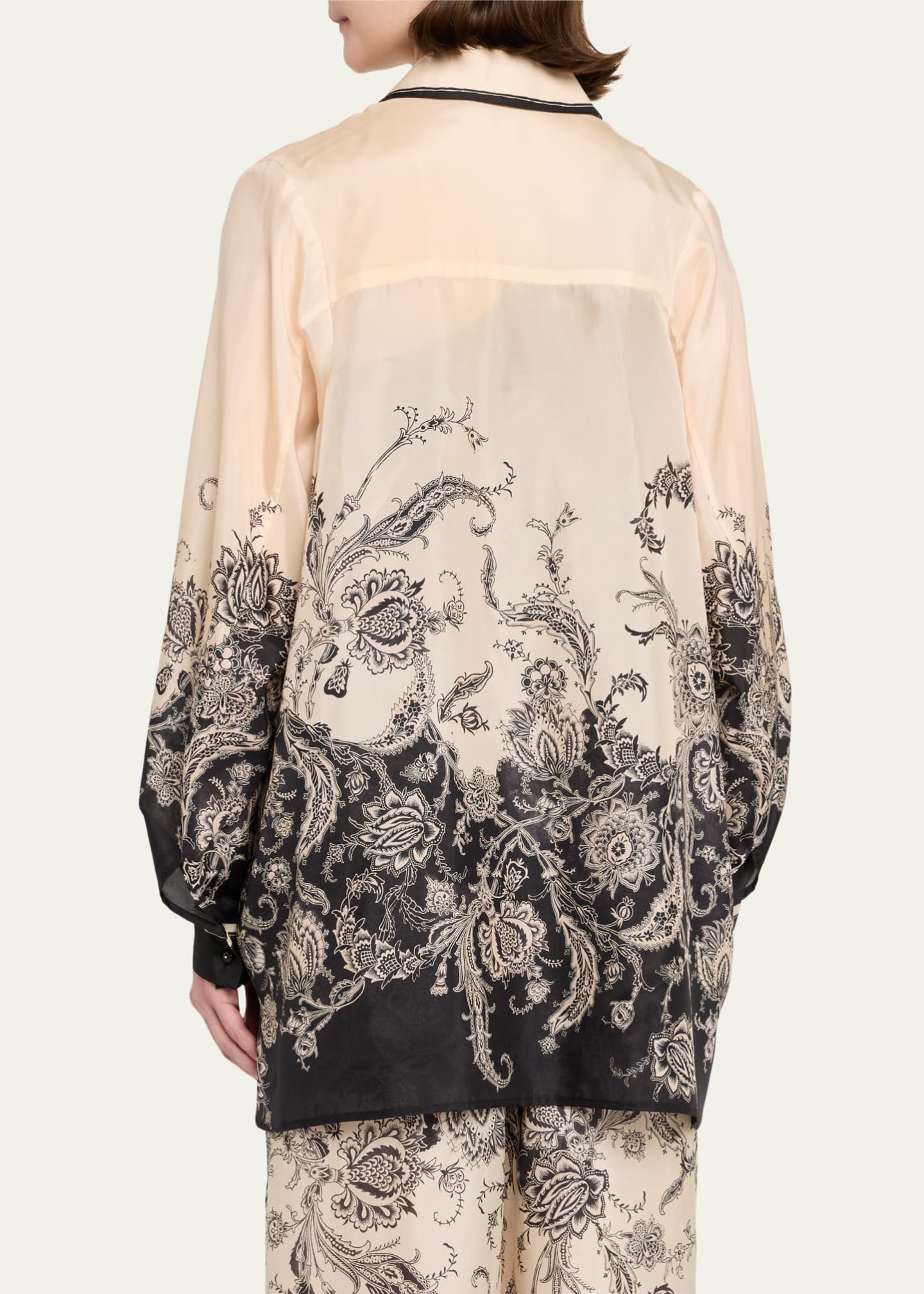 Zimmermann Rhiannon Relaxed Silk Shirt Image 3 of 5