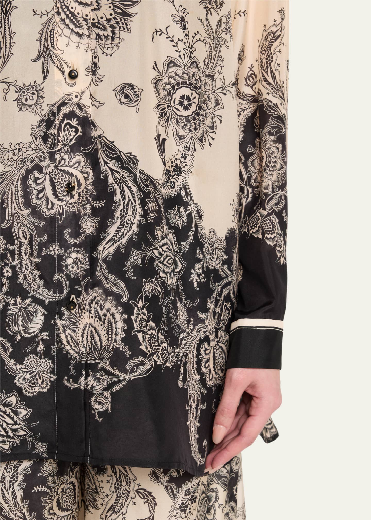 Zimmermann Rhiannon Relaxed Silk Shirt Image 5 of 5
