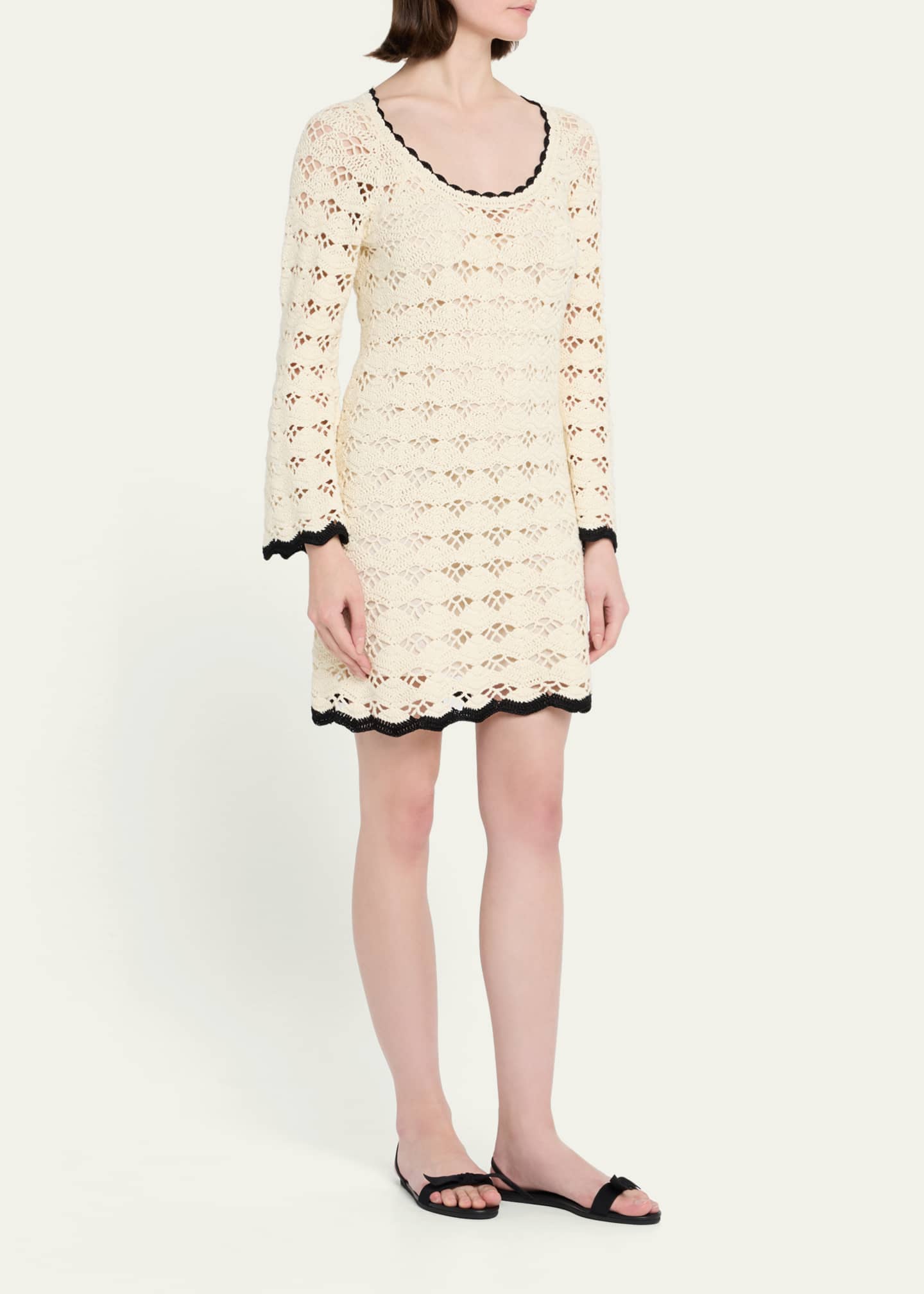 Zimmermann Rhiannon Crochet Dress Image 4 of 5