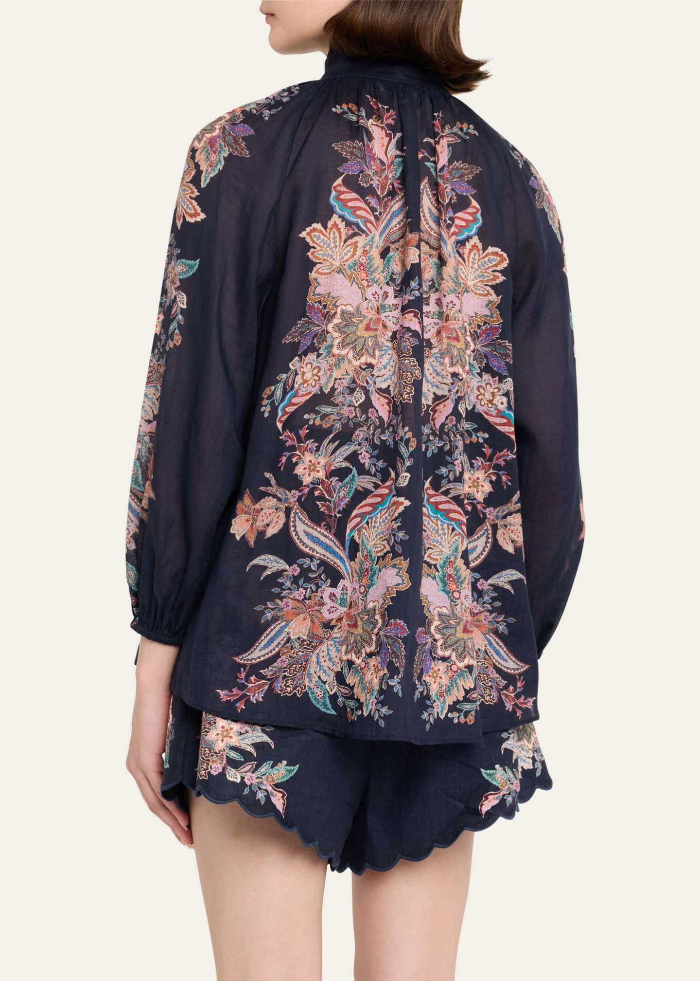 Zimmermann Rhiannon Billow Blouse Image 3 of 5