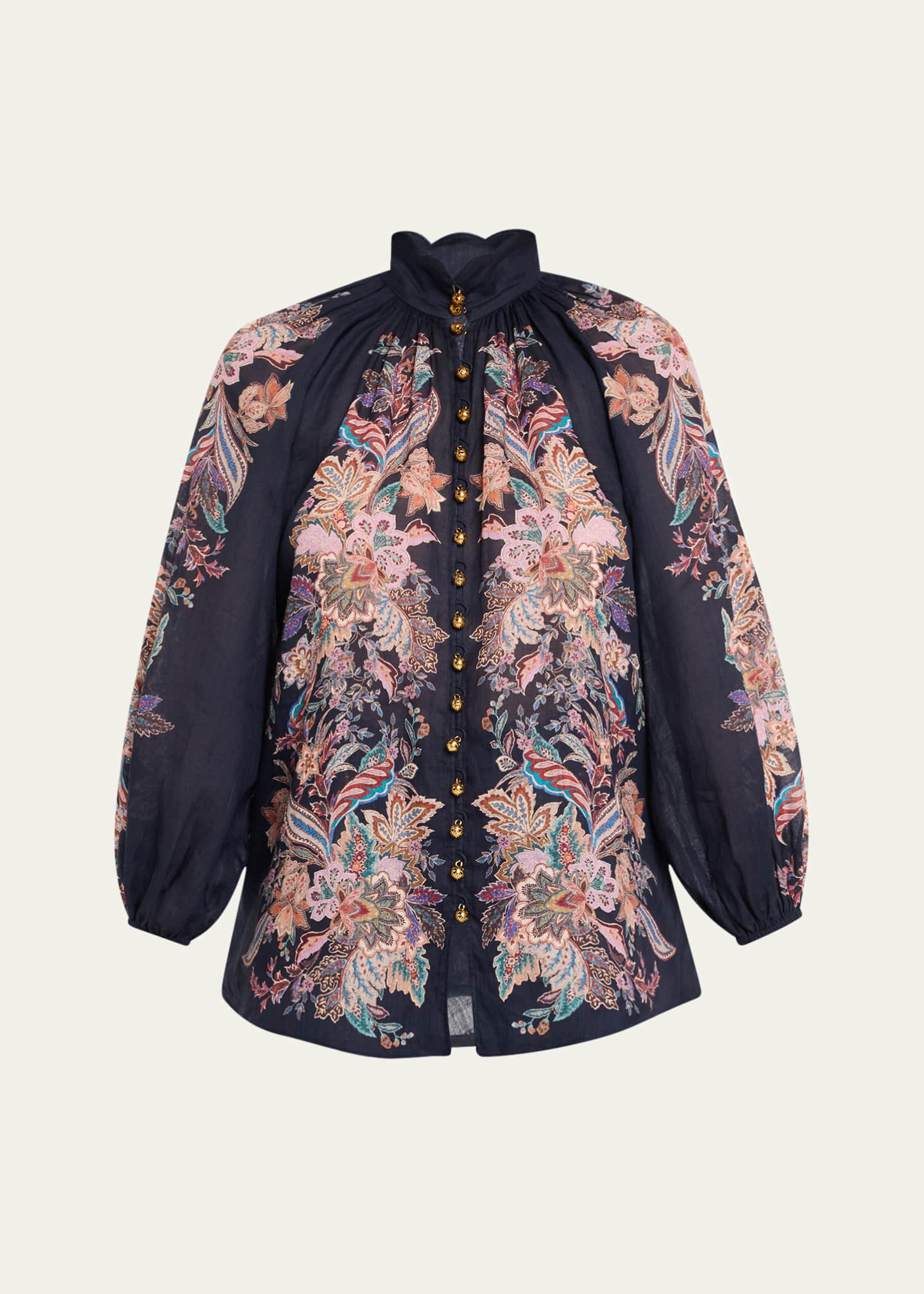 Zimmermann Rhiannon Billow Blouse Image 1 of 5