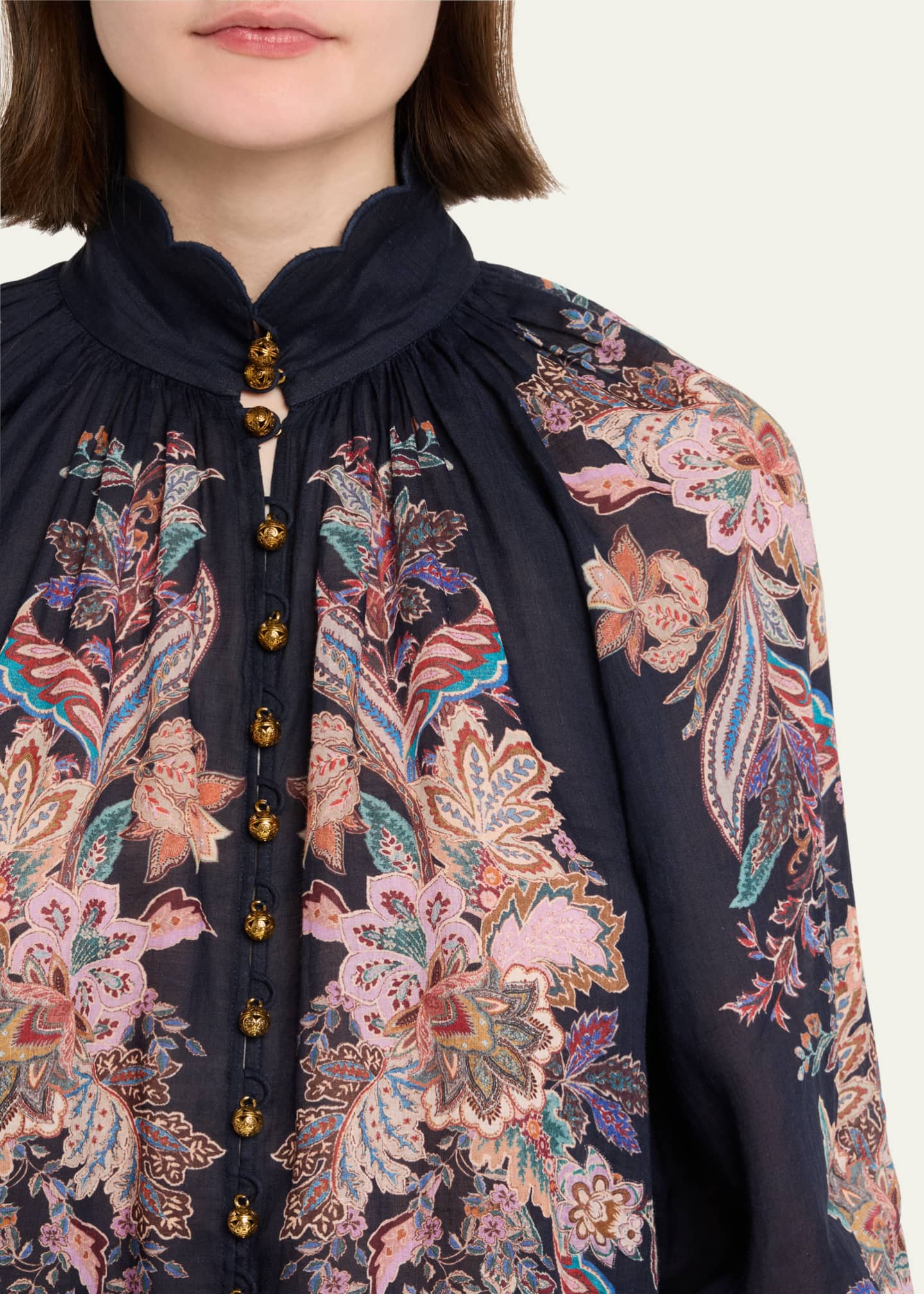 Zimmermann Rhiannon Billow Blouse Image 5 of 5